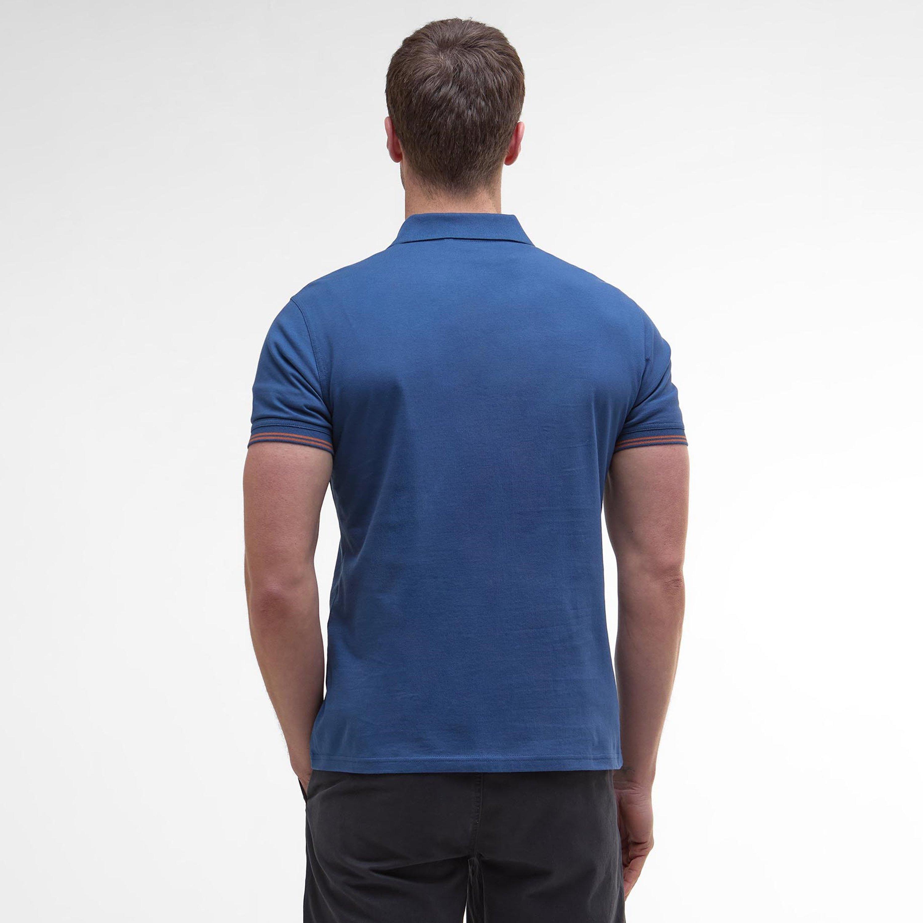 Dark Denim - Barbour - Austwick Polo Shirt - 3