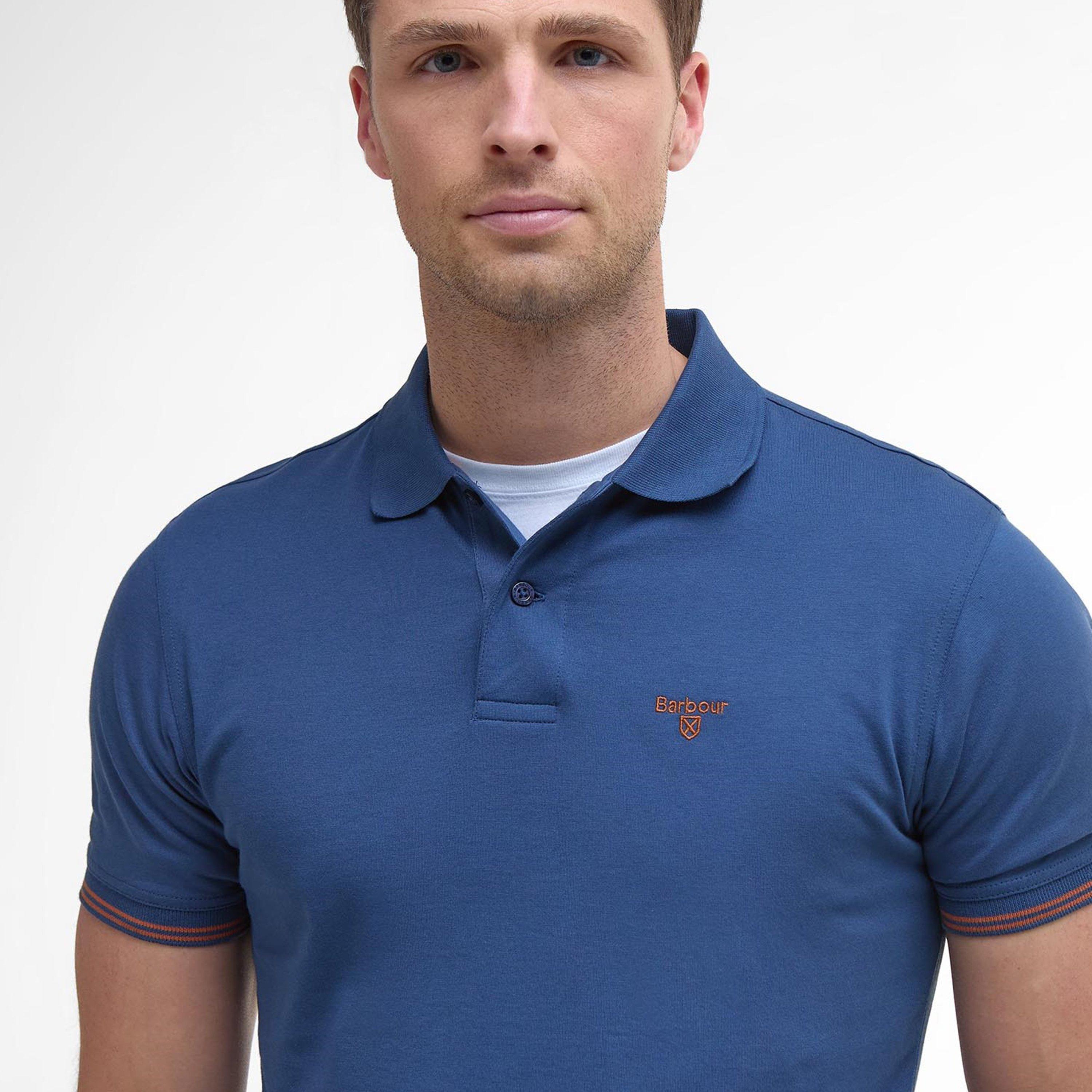 Dark Denim - Barbour - Austwick Polo Shirt - 4