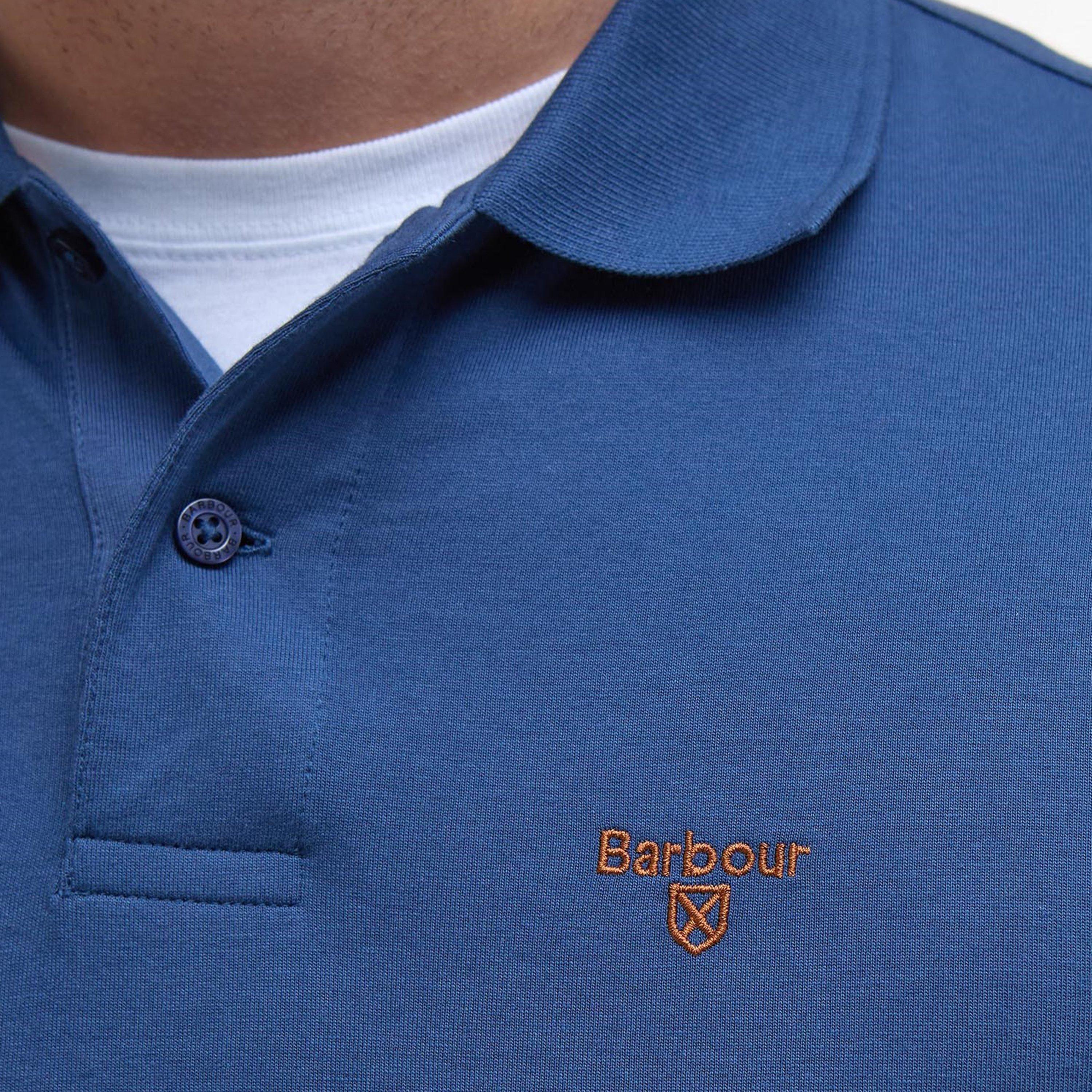 Dark Denim - Barbour - Austwick Polo Shirt - 5