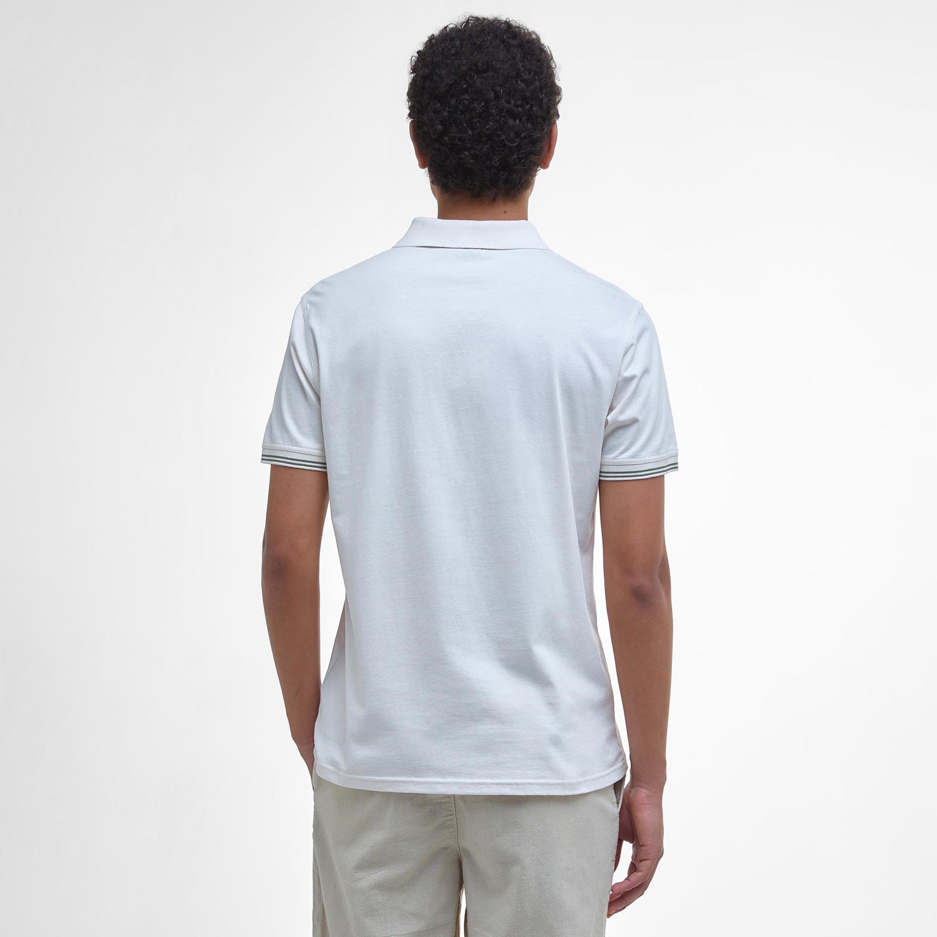Whisper White - Barbour - Austwick Polo Shirt - 3