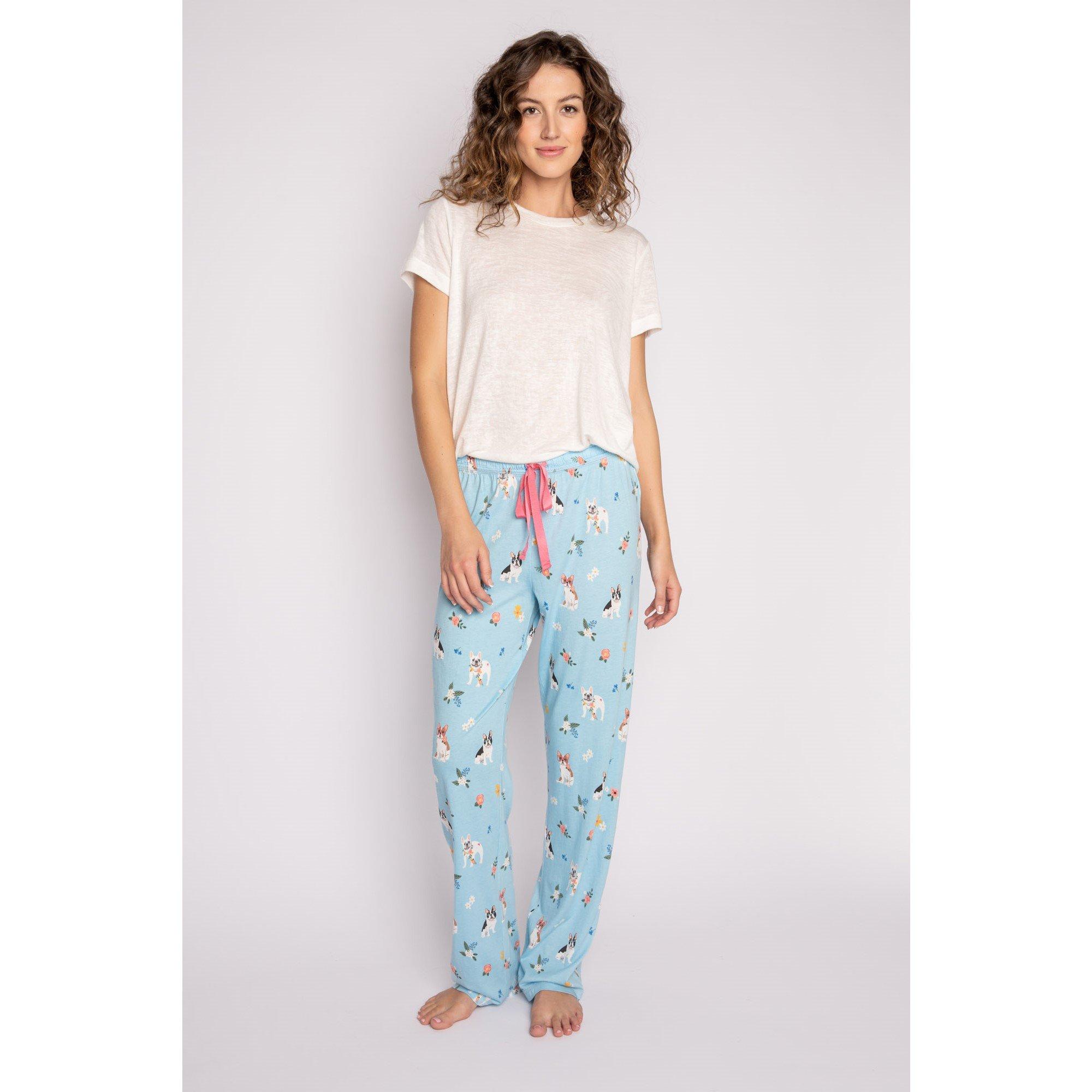 Pj Salvage Women's Playful Prints Pant - Hellblau - 16 (XL)
