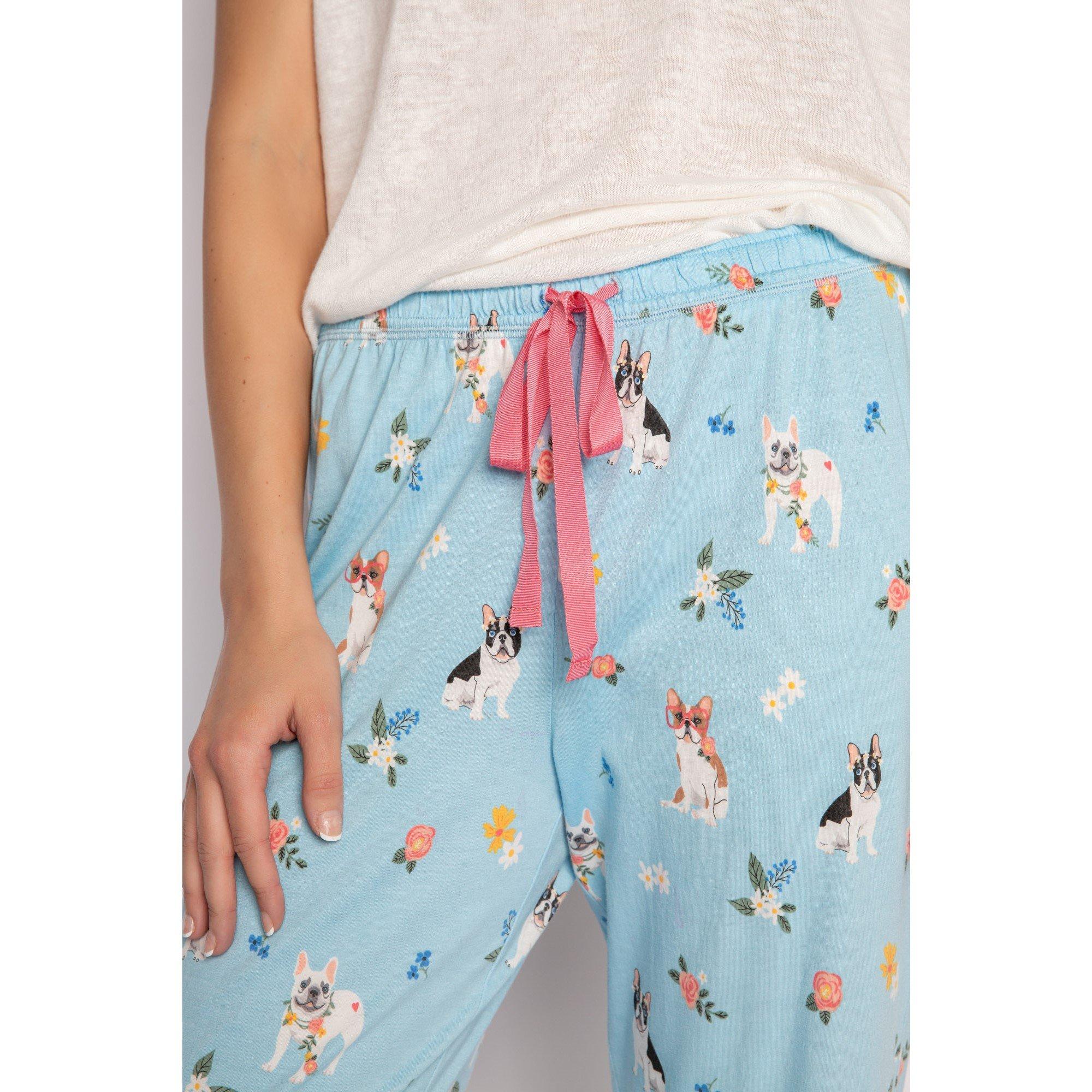 Hellblau - PJ Salvage - Salvage Playful Prints Pant - 3