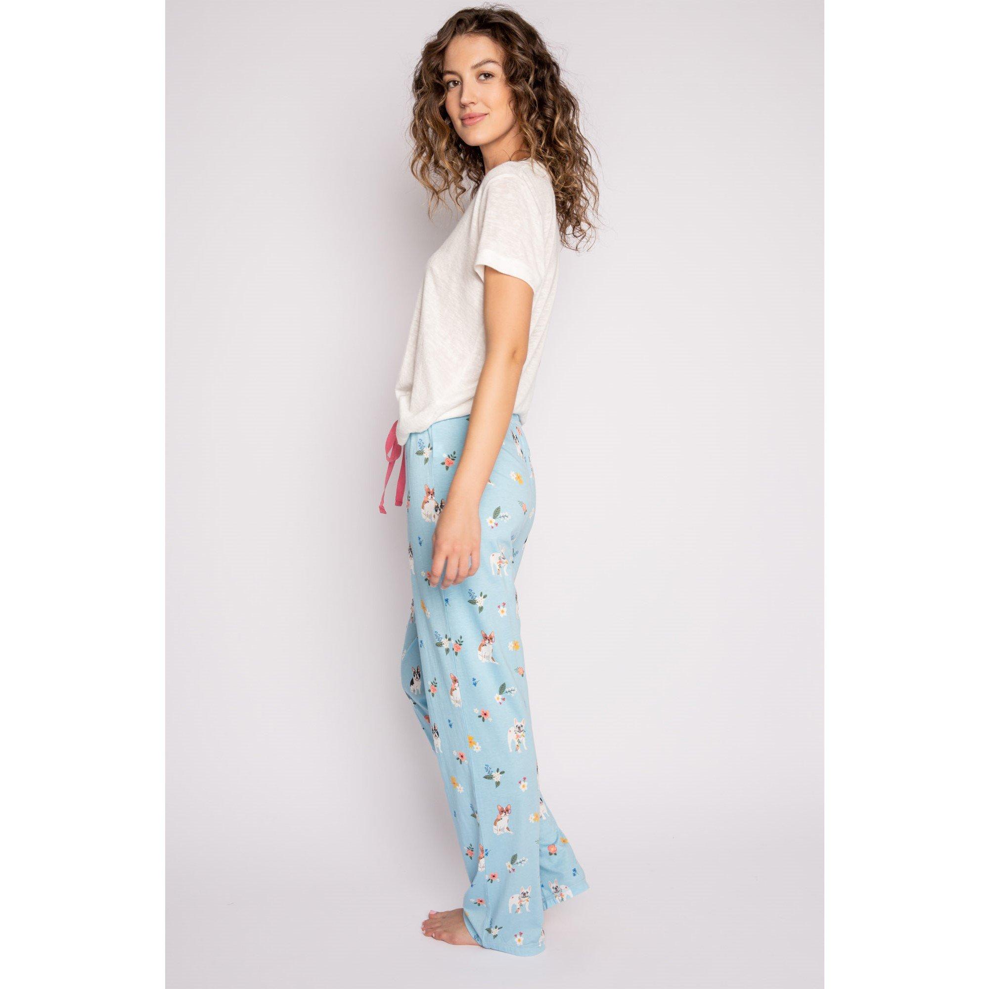 Hellblau - PJ Salvage - Salvage Playful Prints Pant - 4