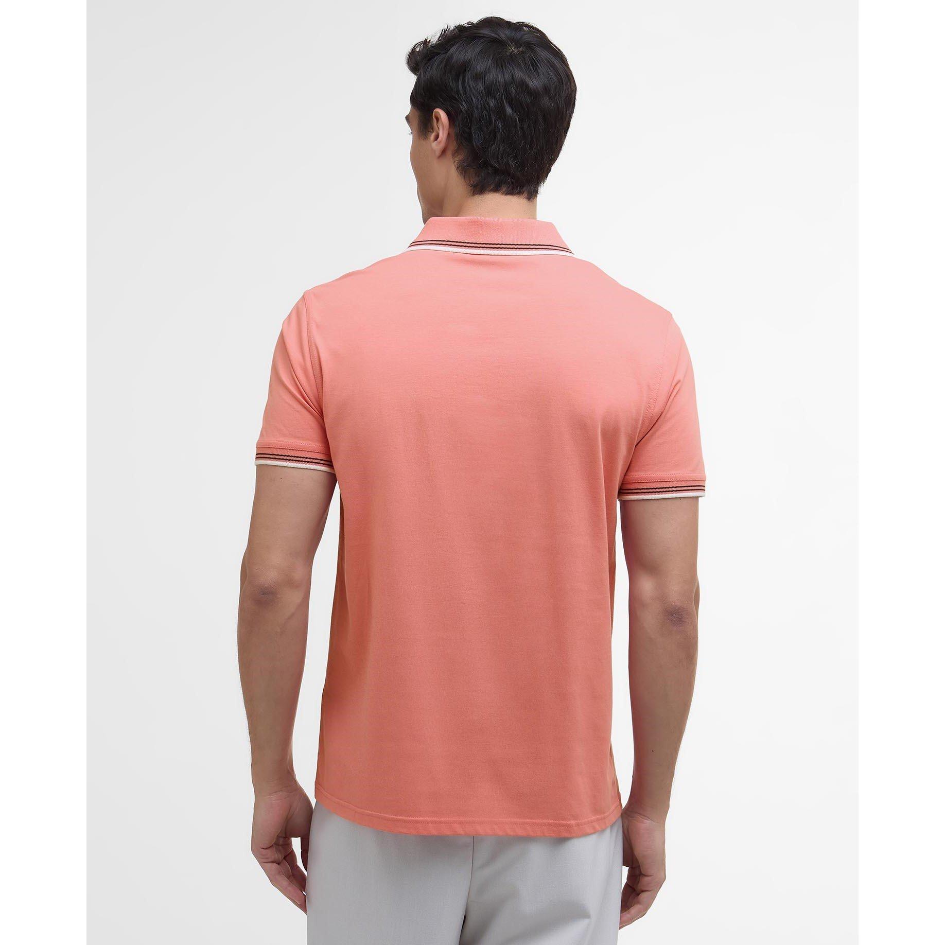 Coral - Barbour International - Ethan Polo Shirt - 3