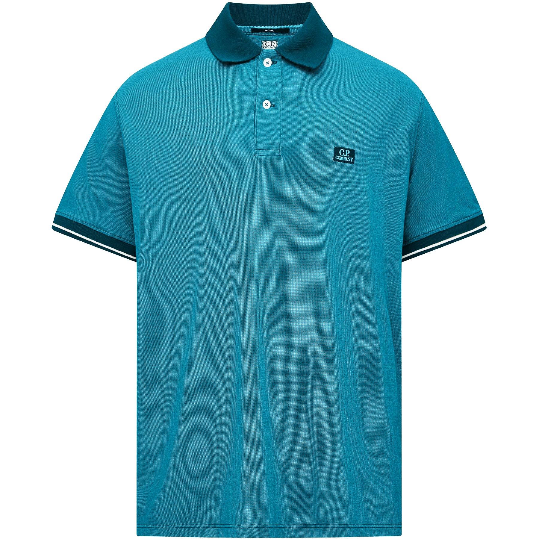CP Company | Tacting Short Sleeve Polo Top | Short Sleeve