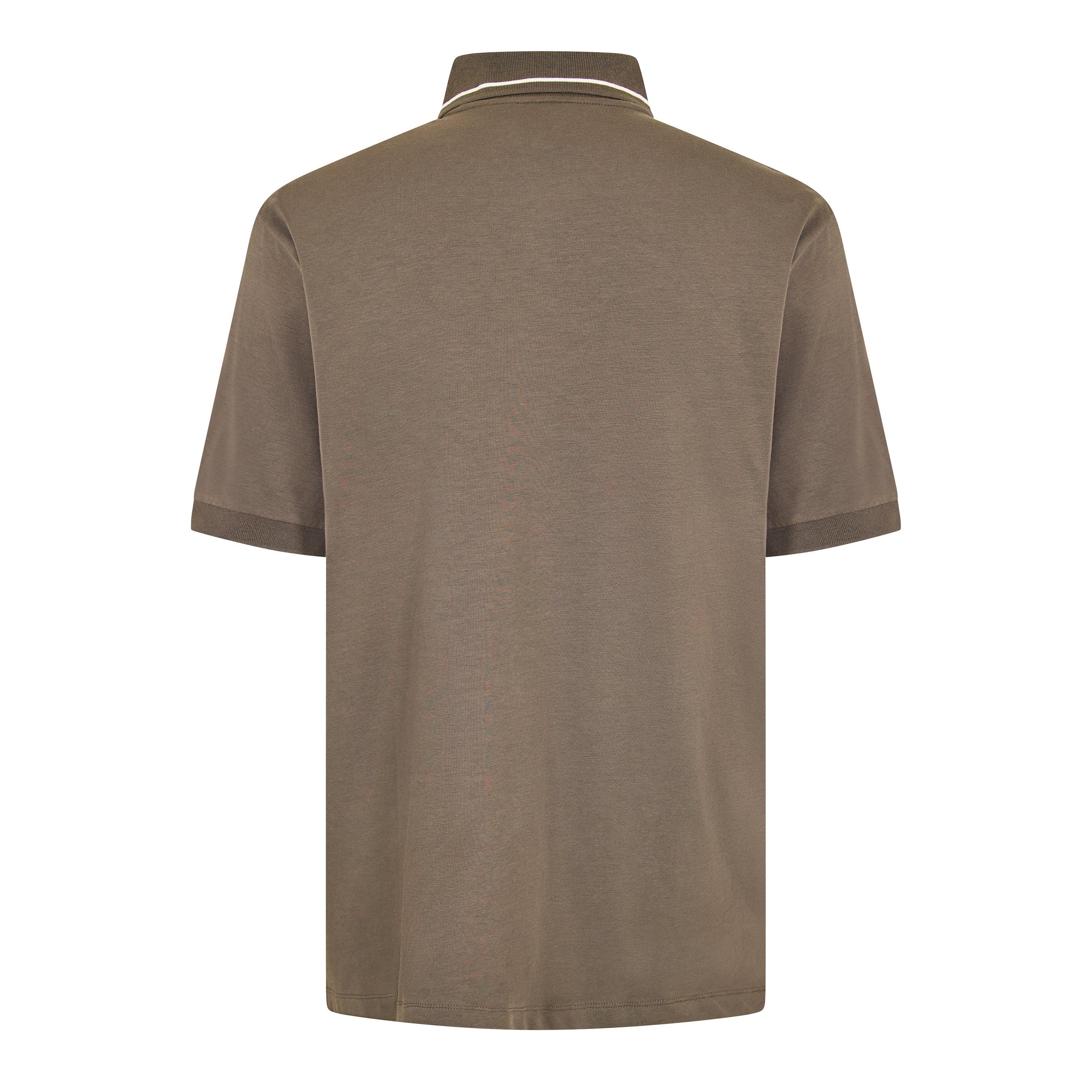 Chimera Khaki - Armani Exchange - Men's Short Sleeve Polo Shirt - 2