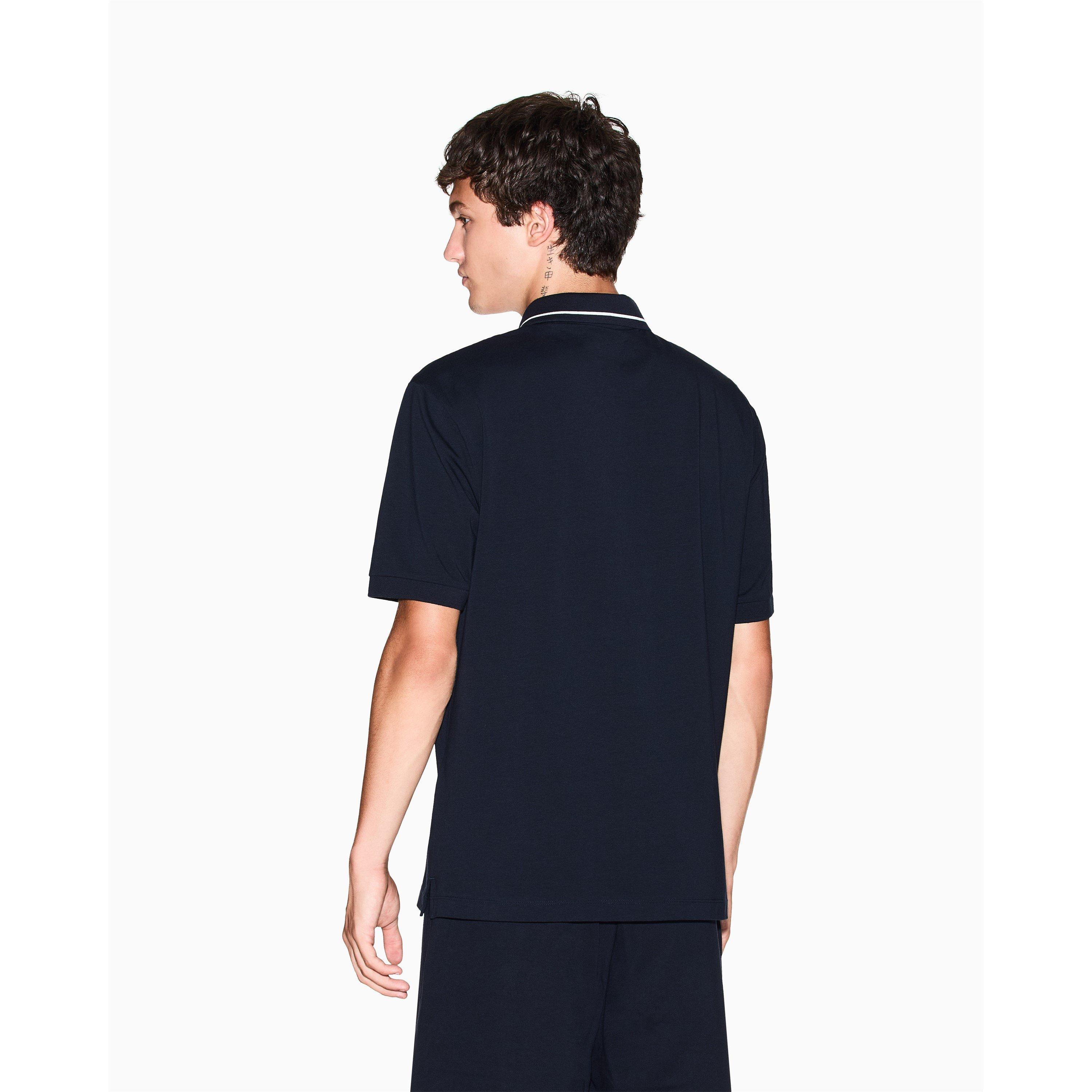 Deep Navy - Armani Exchange - POLO SHIRT - 2