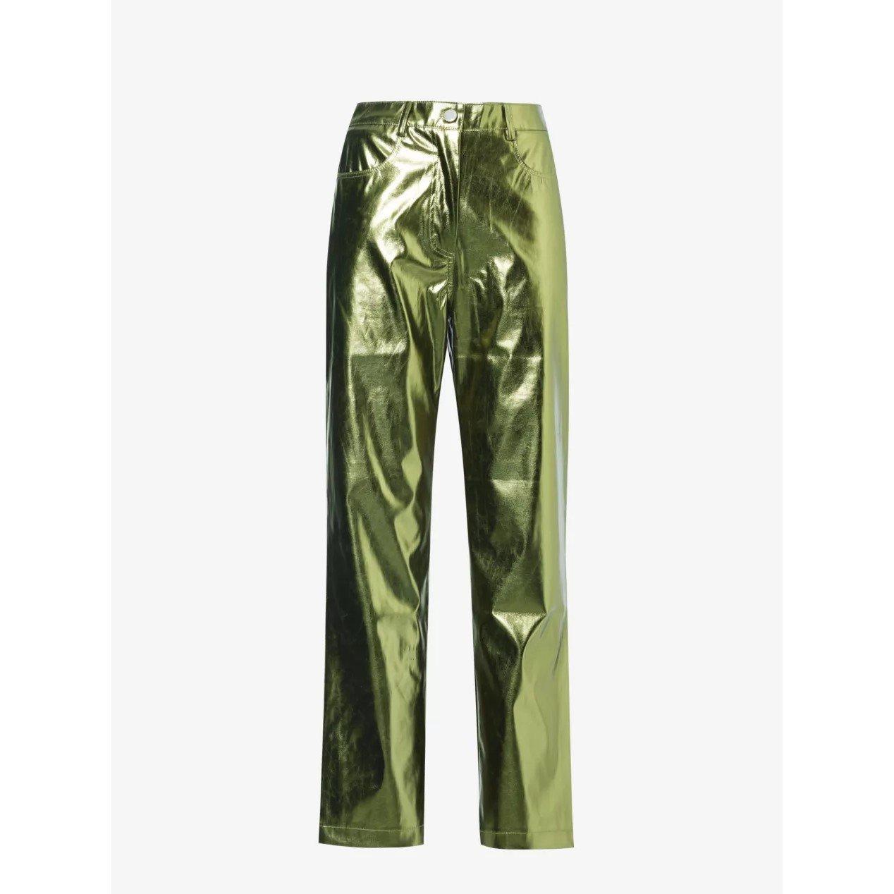 Amylynn Women's Lupe Mtl Trainer Straight Leg Trousers - Green - M (10)