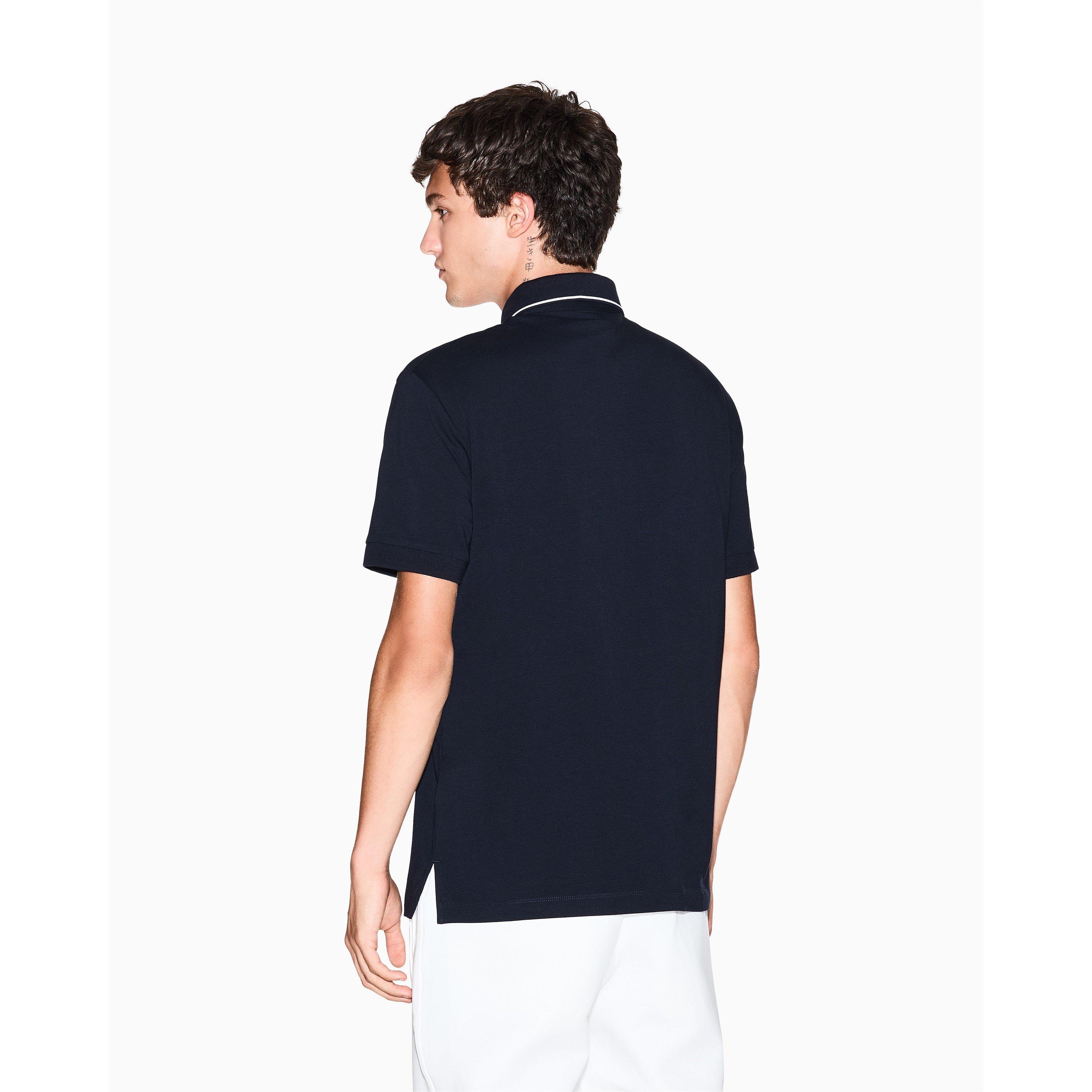 Deep Navy - Armani Exchange - POLO SHIRT - 2