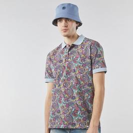 Pretty Green Mystic Paisley Polo Shirt