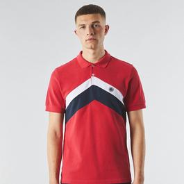 Pretty Green Chest Stripe Polo Shirt