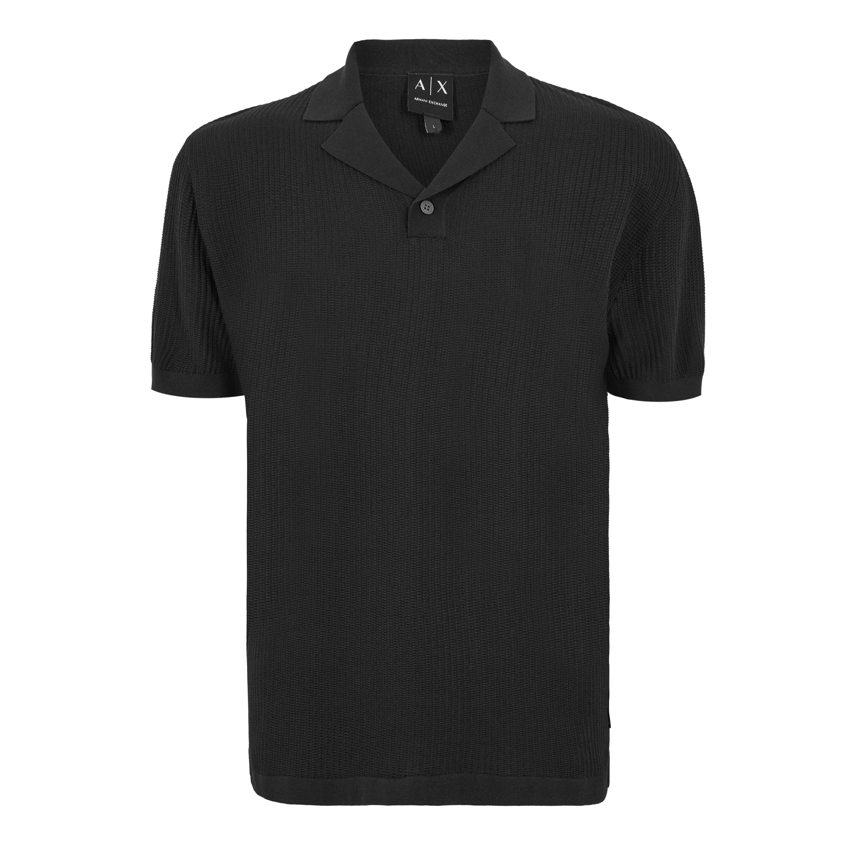Armani Exchange Men's Knitted Polo Shirt
