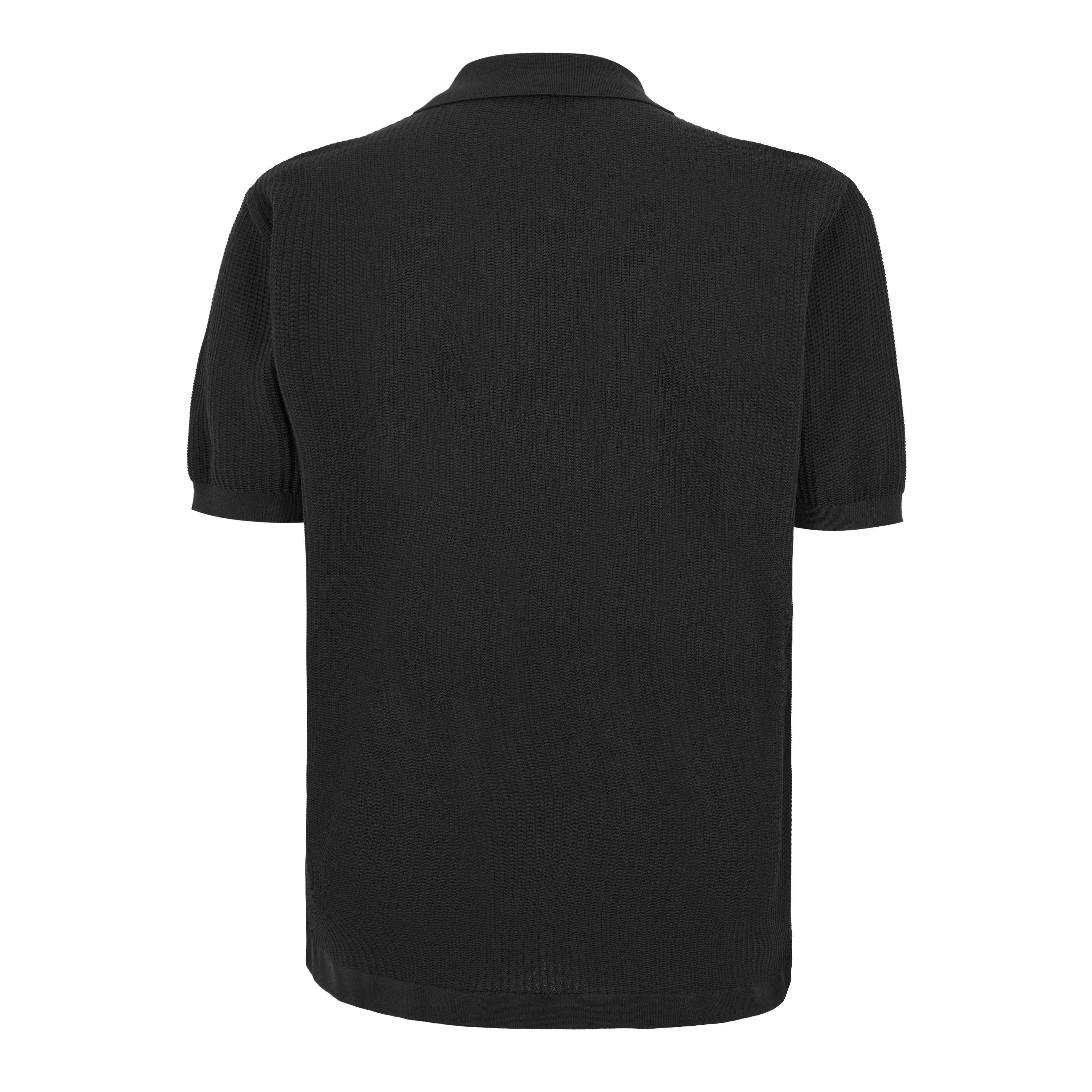 Deep Navy - Armani Exchange - Men's Knitted Polo Shirt - 2