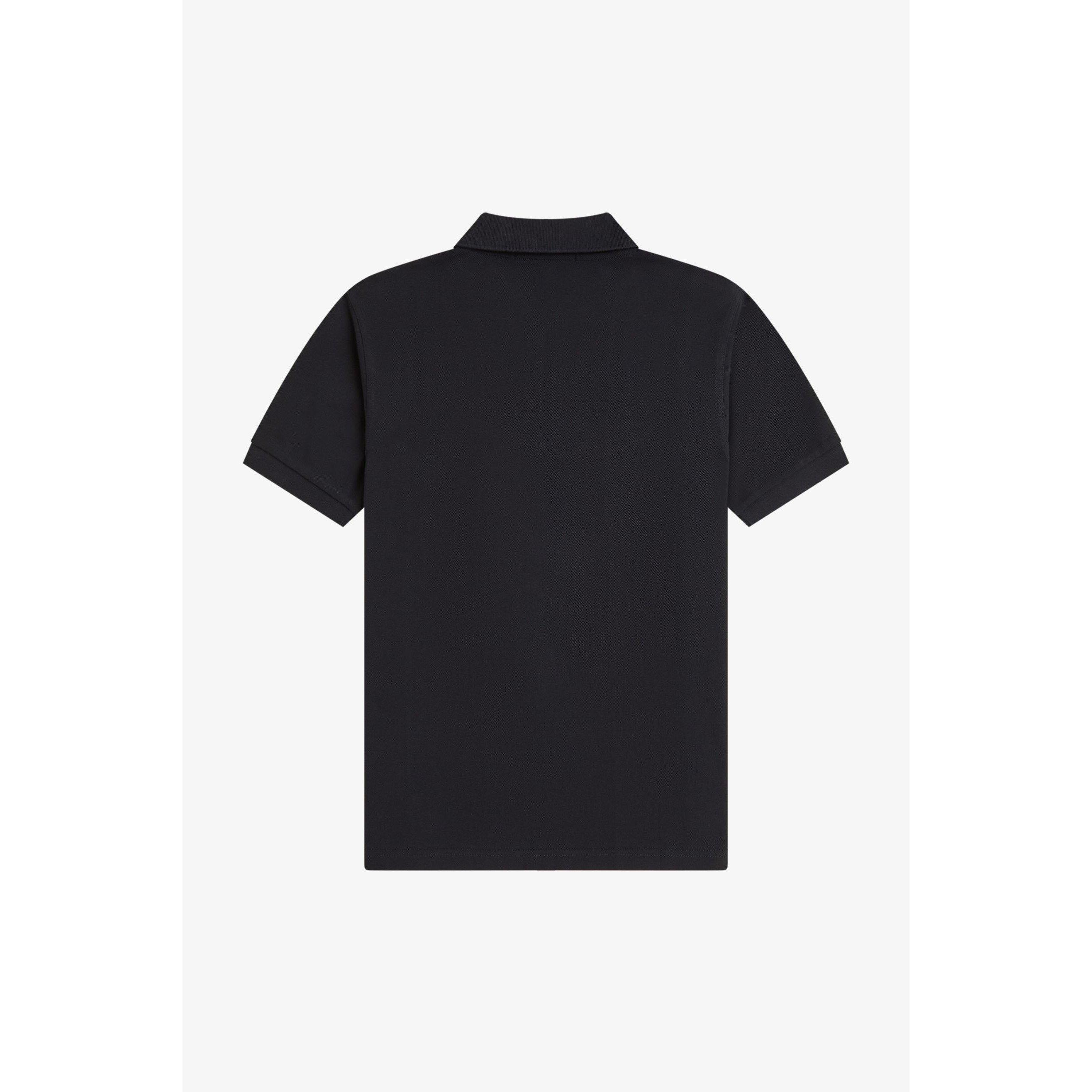 Black/Ox 102 - Fred Perry - Fred Tramline Polo Sn62 - 2