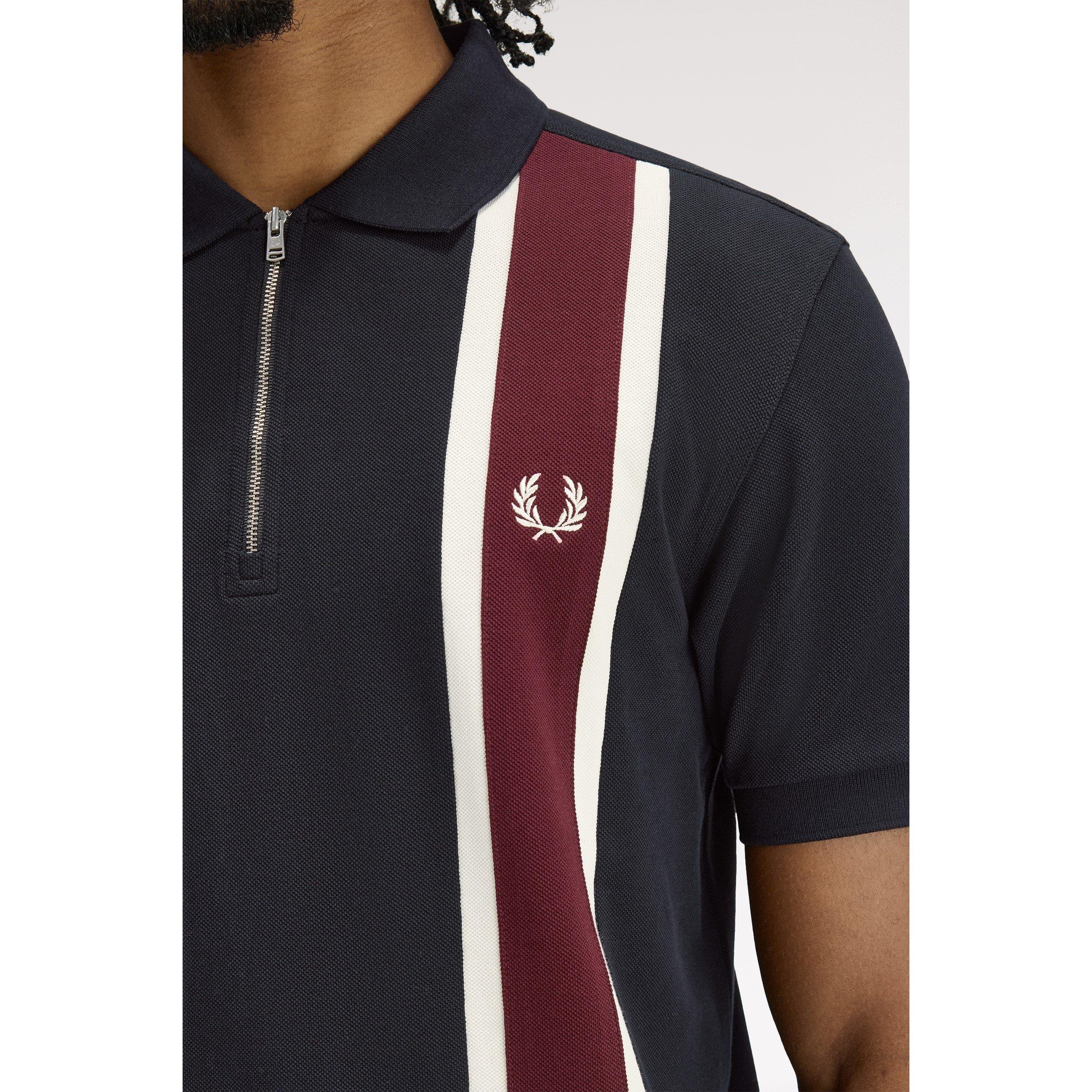 Black/Ox 102 - Fred Perry - Fred Tramline Polo Sn62 - 5