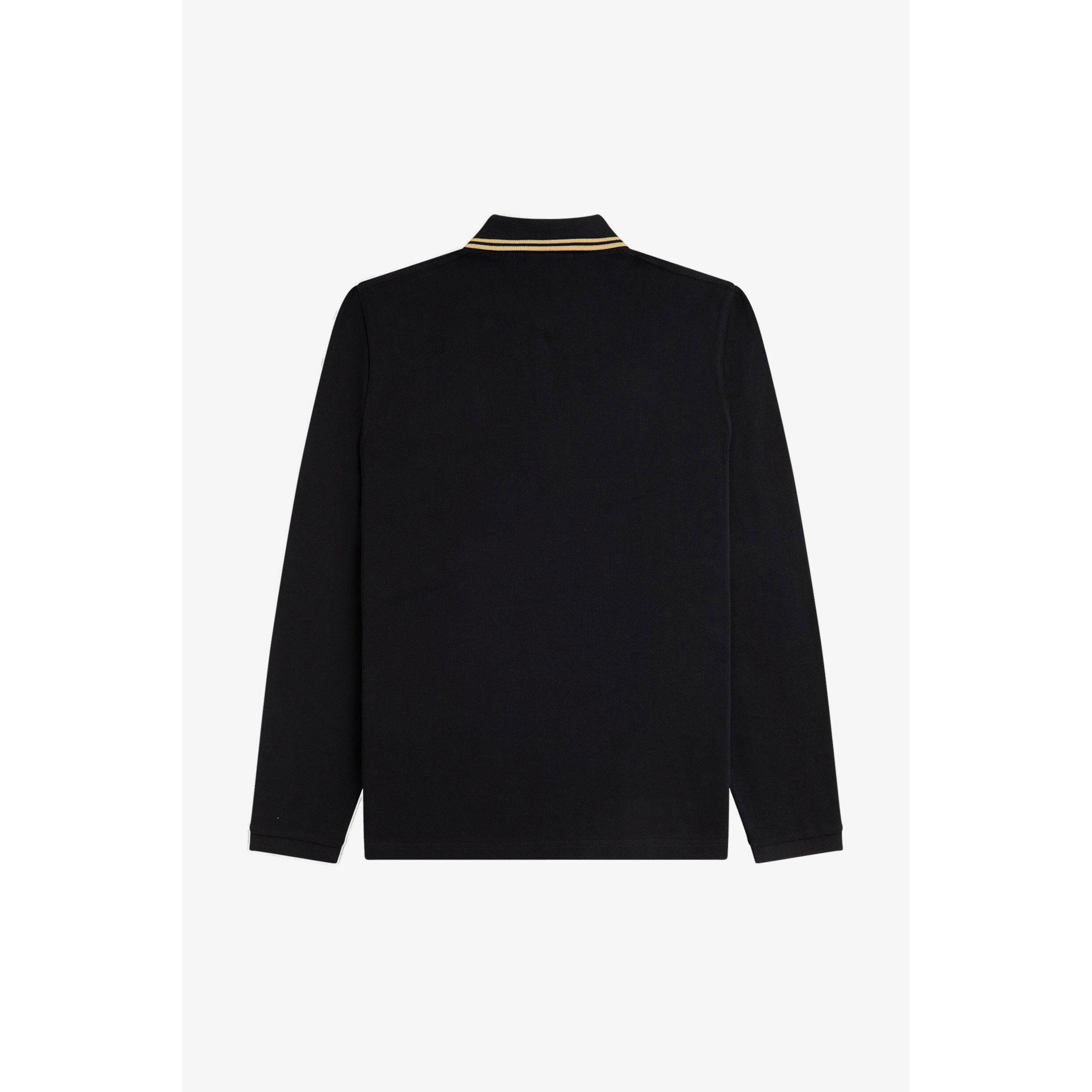 Blk/Gld 157 - Fred Perry - Fred MIE Tip Polo Sn62 - 2