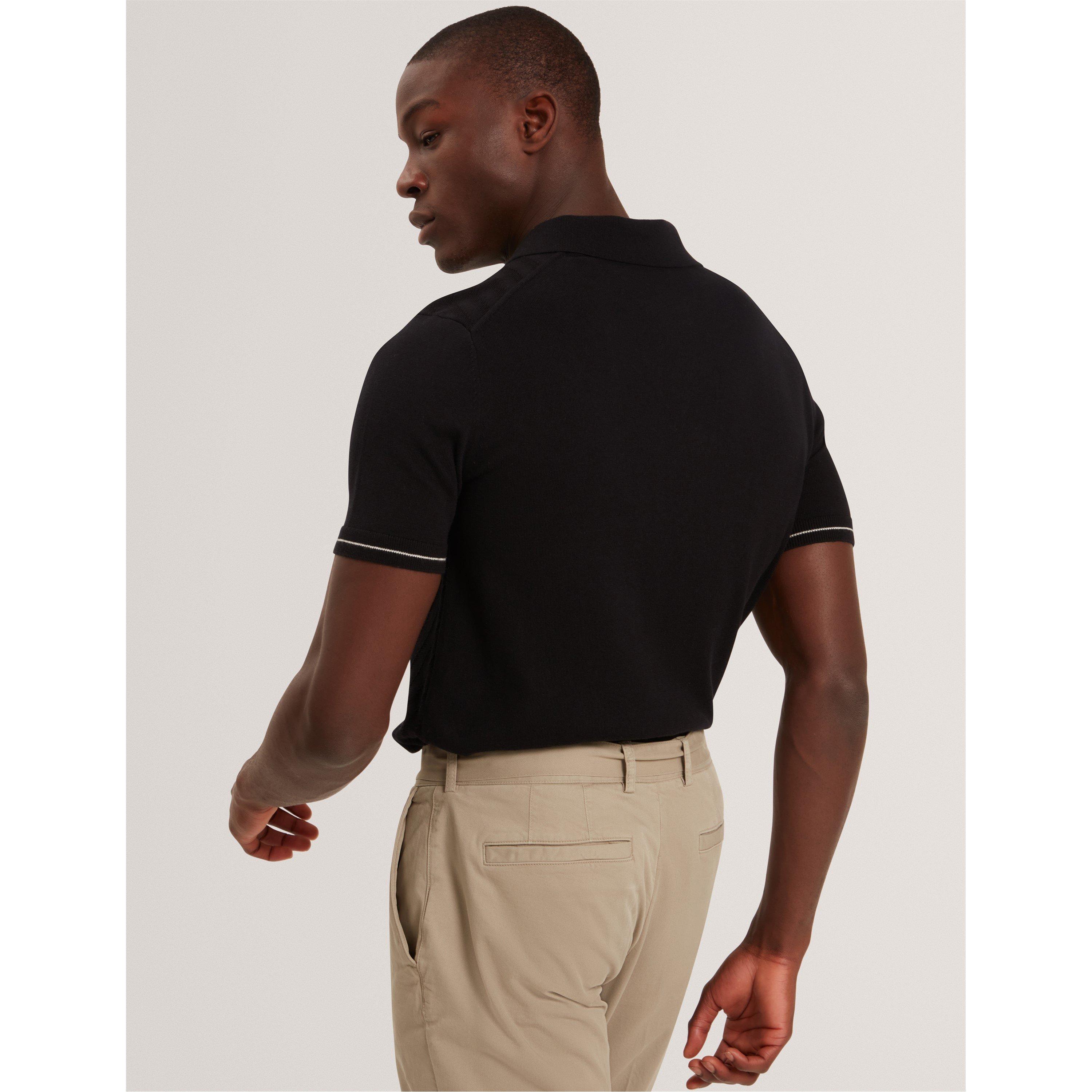 Black - Ted Baker - Ted Stitch Polo Sn61 - 3