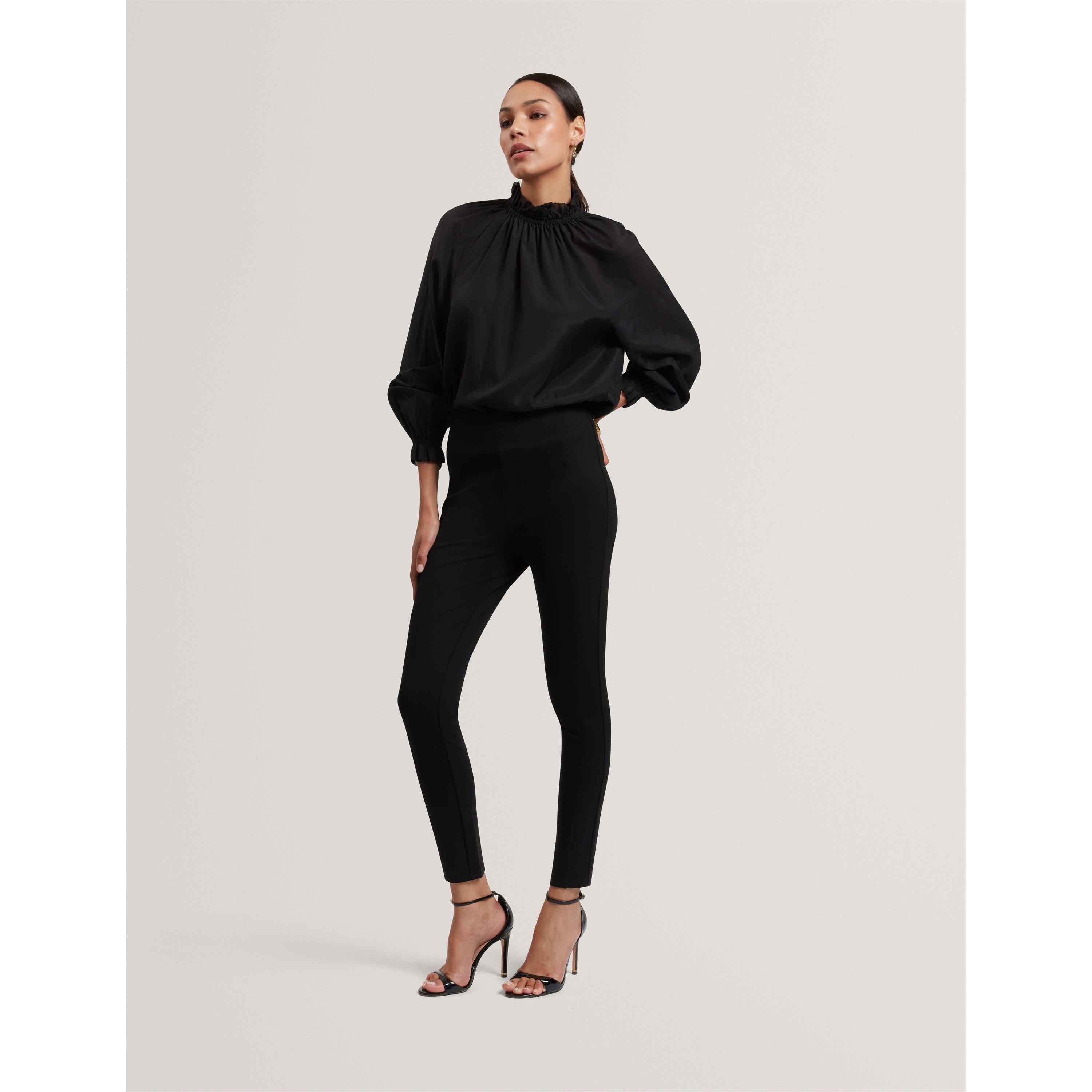 Black - Ted Baker - Ted LS Plain Blouse Ld61 - 5