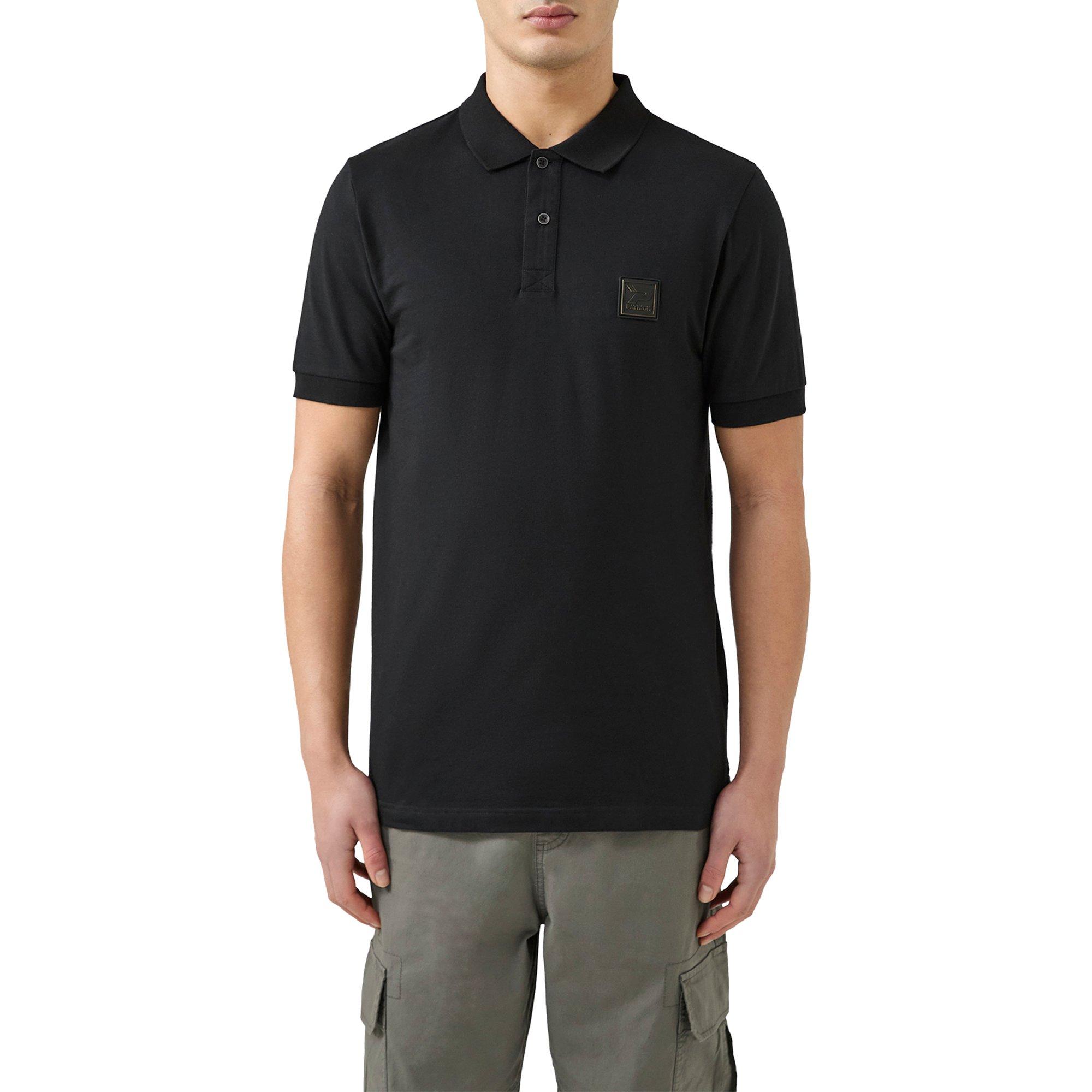 Black - Patrick - Men's Short Sleeve Polo Shirt - 1