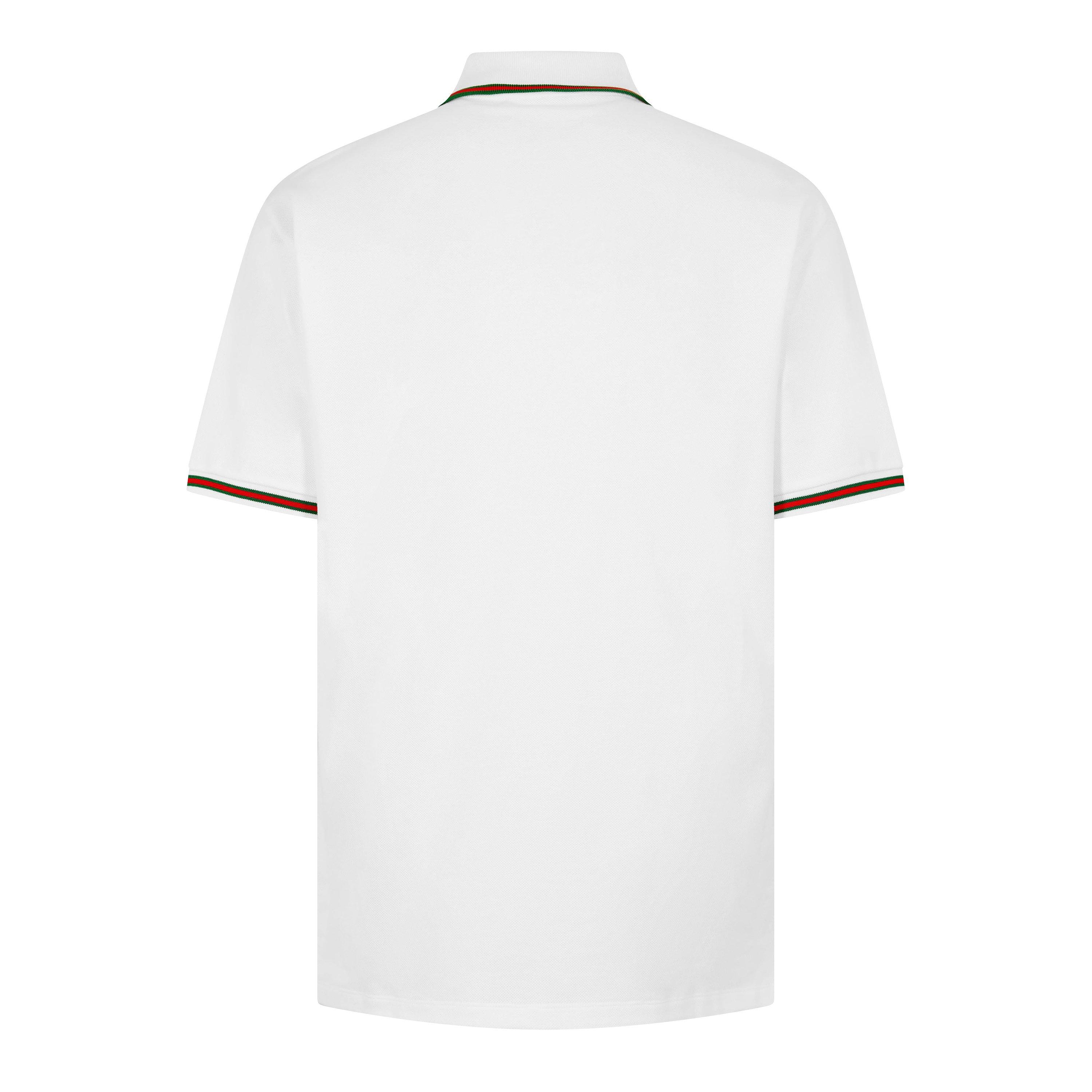 White - Gucci - Men's Short Sleeve Polo Shirt - 2