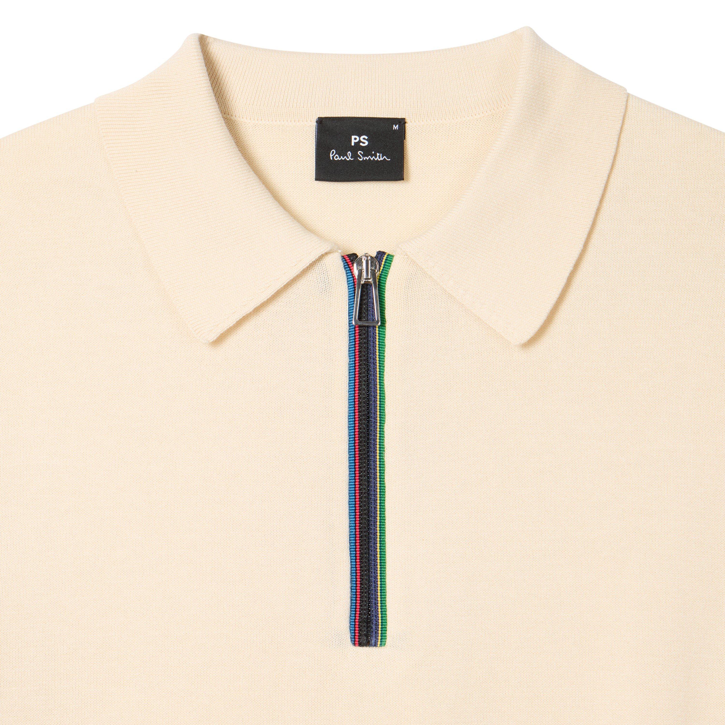 White 04 - PS Paul Smith - PS Rainbow Strp Polo Sn62 - 5