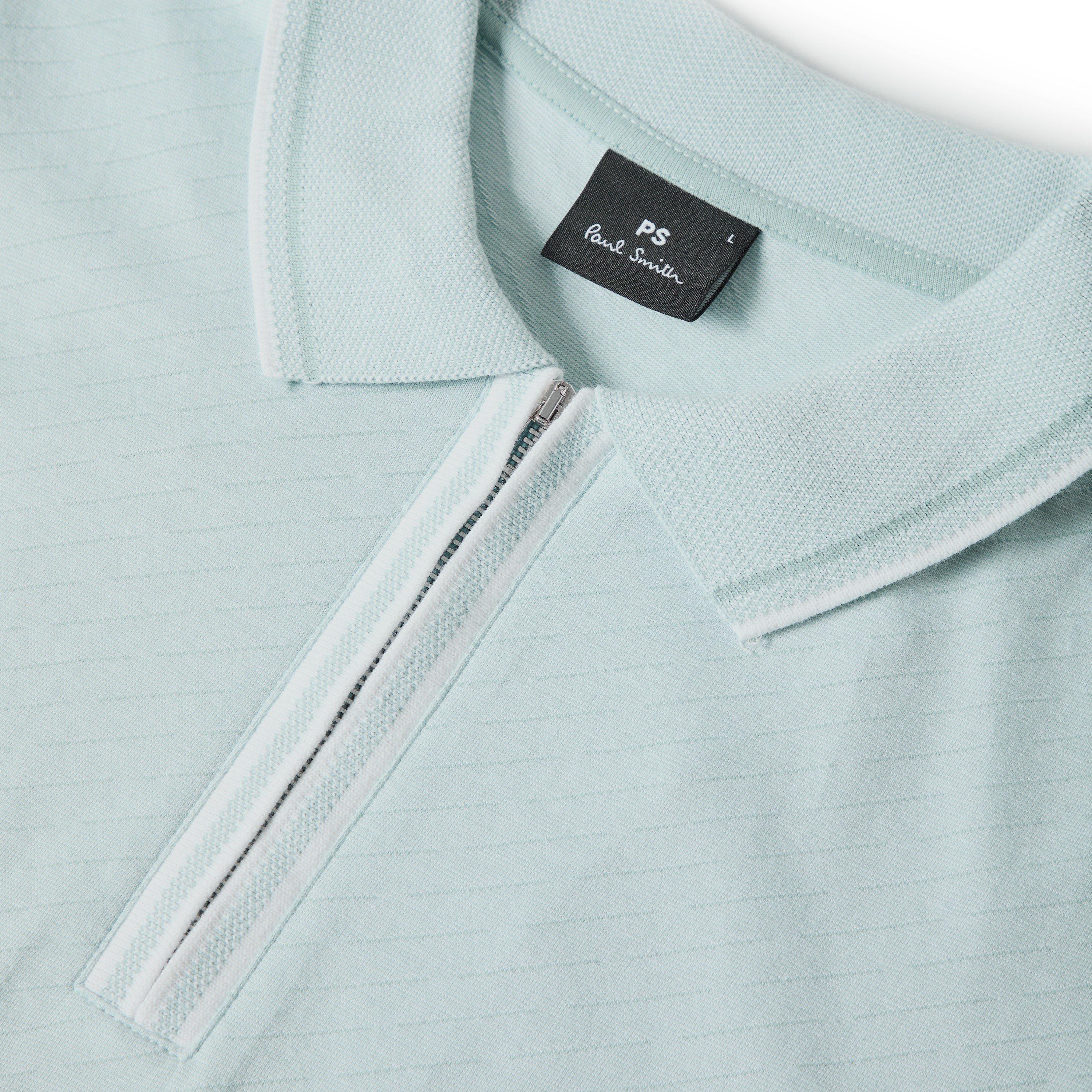 Blue 40 - PS Paul Smith - Men's Short Sleeve Polo Shirt - 3