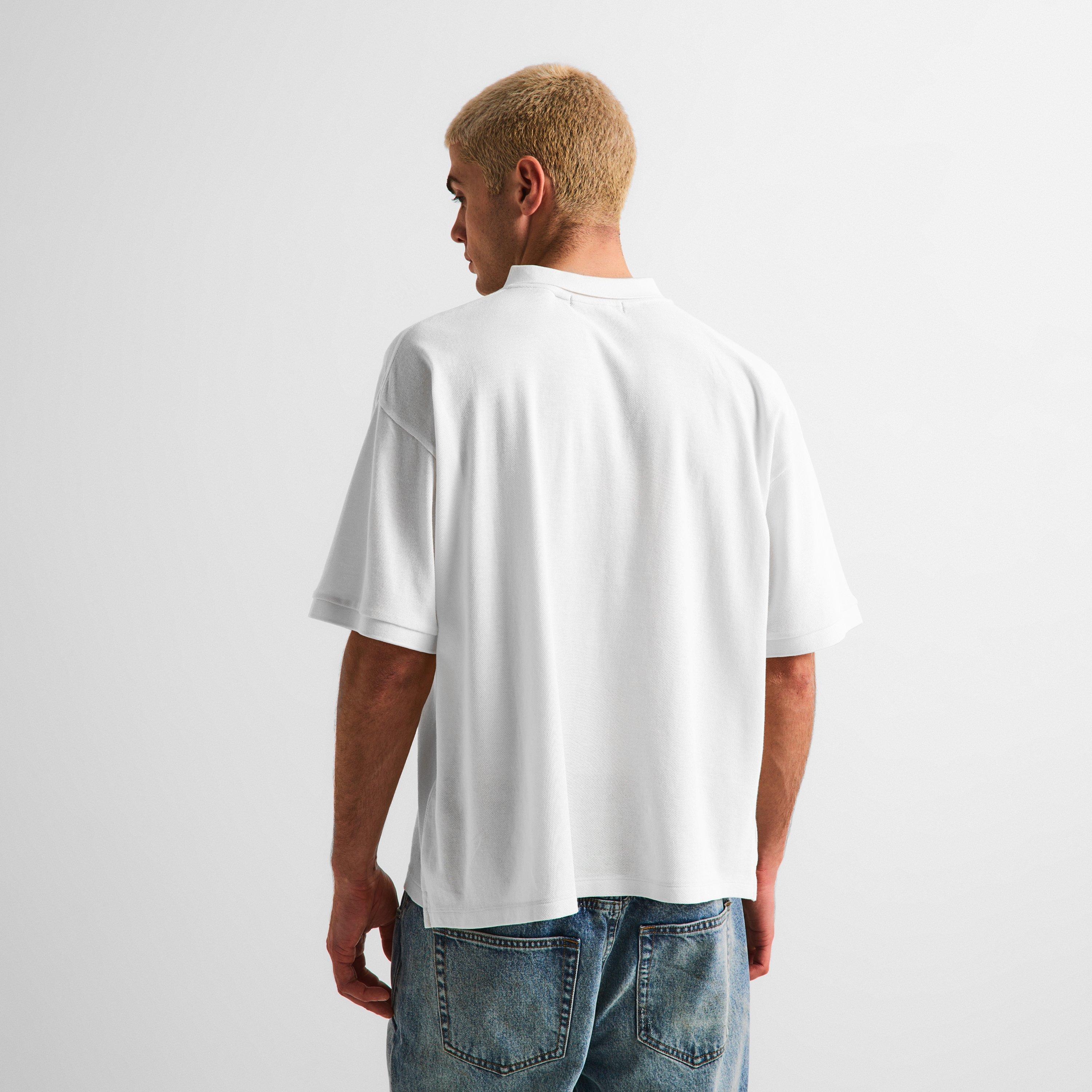 Vintage White - Cole Buxton - Men's Short Sleeve Polo Shirt - 4