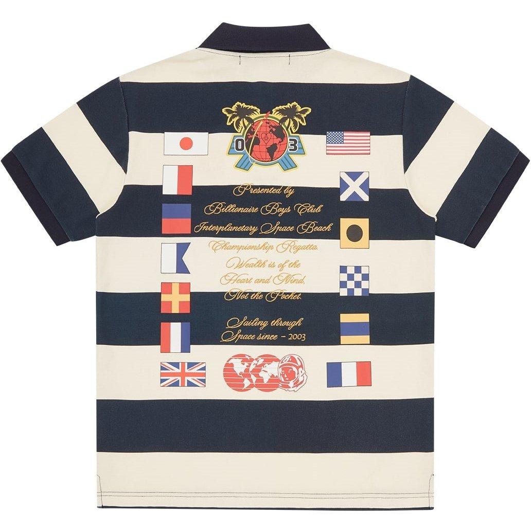 Navy/Ecru - Billionaire Boys Club - BBC Regatta Polo Sn62 - 2