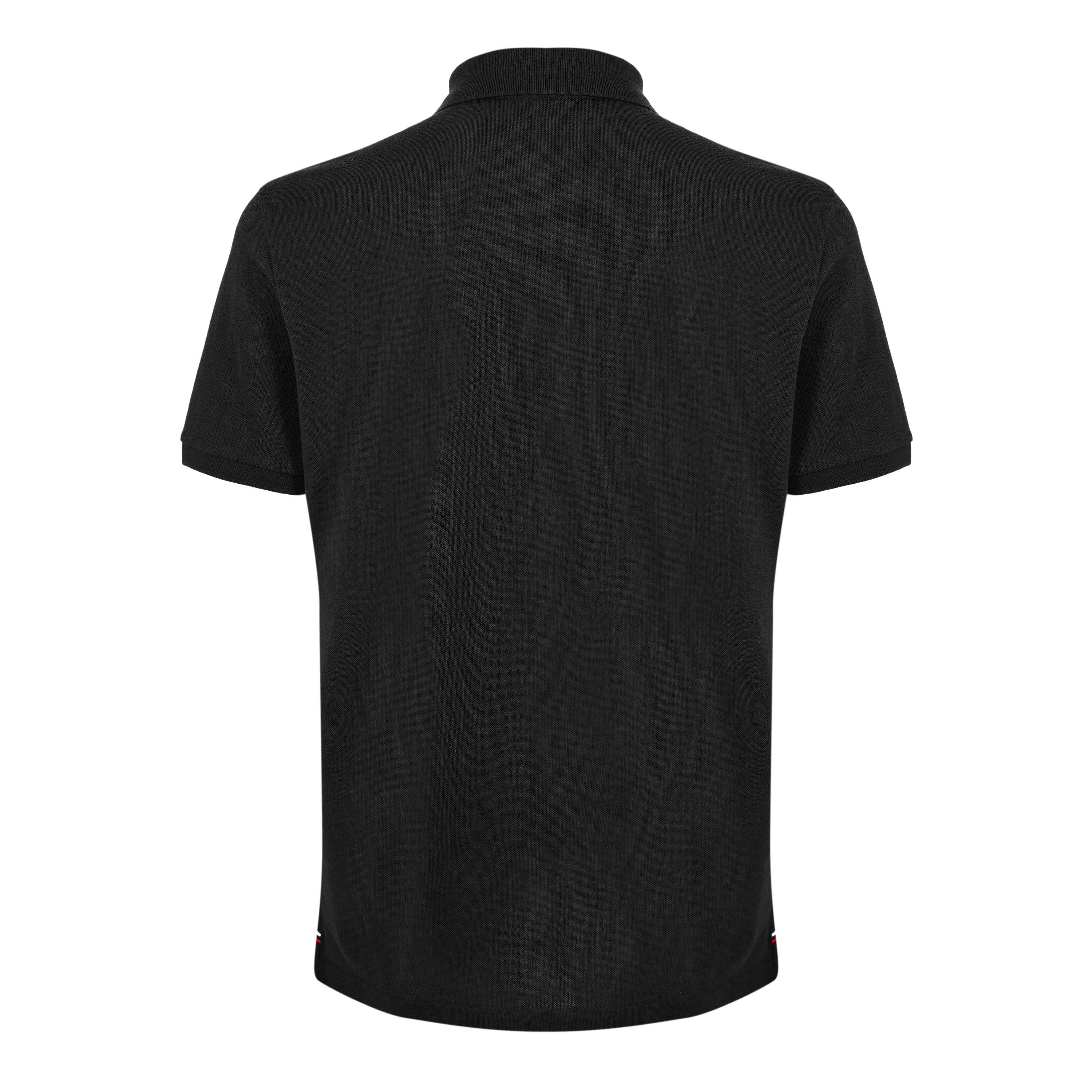 Black 999 - Moncler - Men's Short Sleeve Polo Shirt - 2