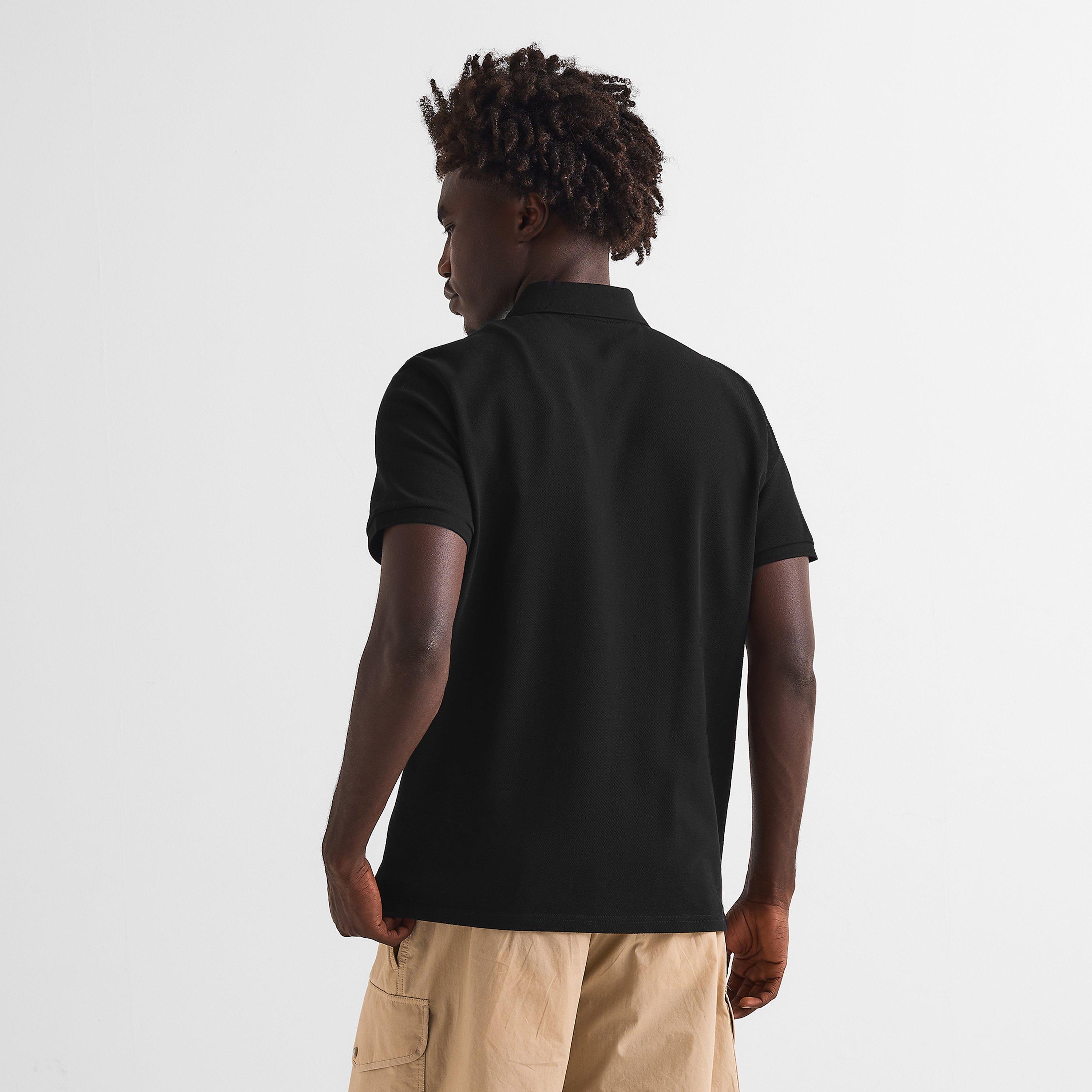 Black 999 - Moncler - Men's Short Sleeve Polo Shirt - 4