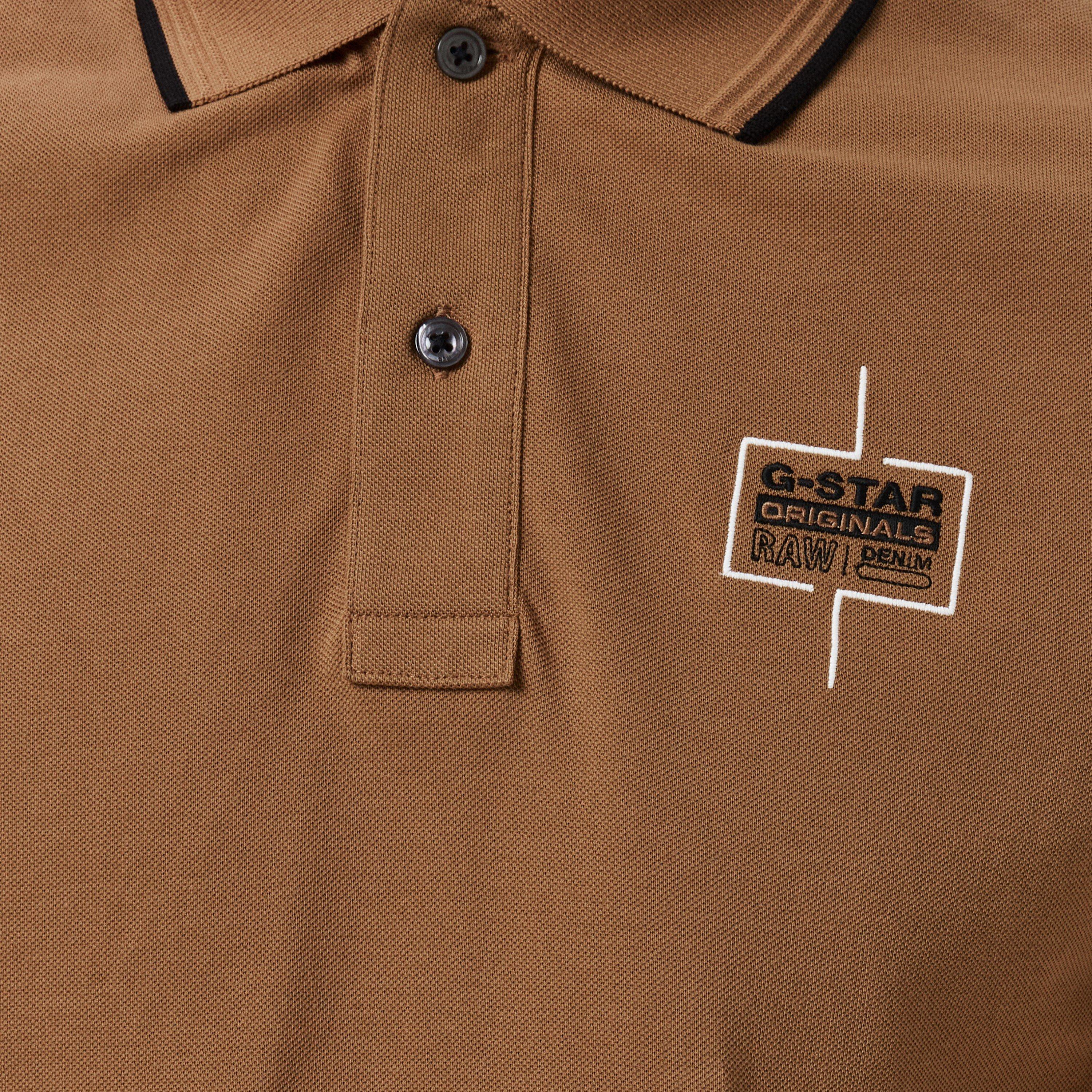 Scoiattolo - G Star - Chest Logo Striped Polo - 5