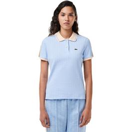 Lacoste Monogram Jacquard Polo Shirt