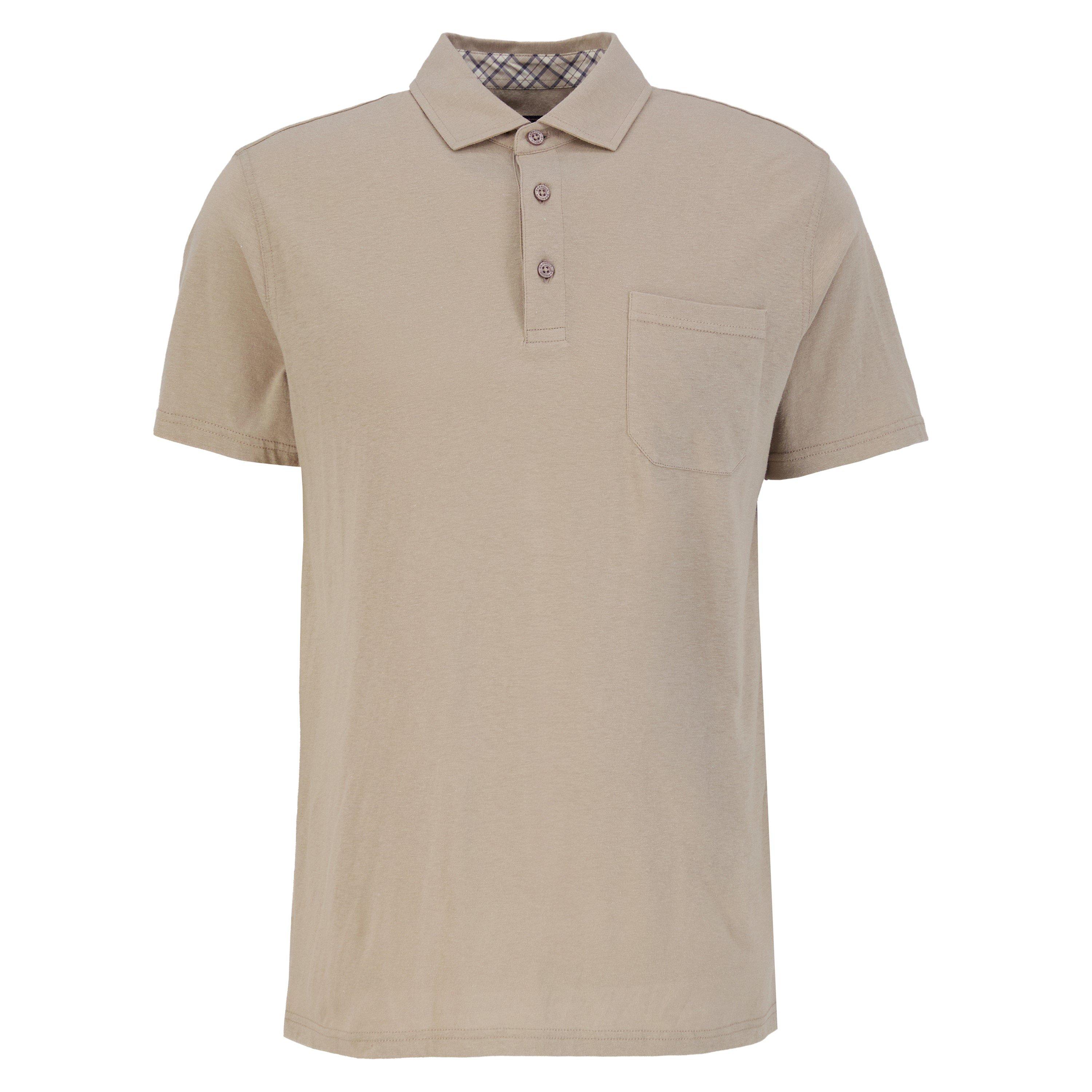 Barbour Men's Short Sleeve Polo Shirt - Concrete - 2XL