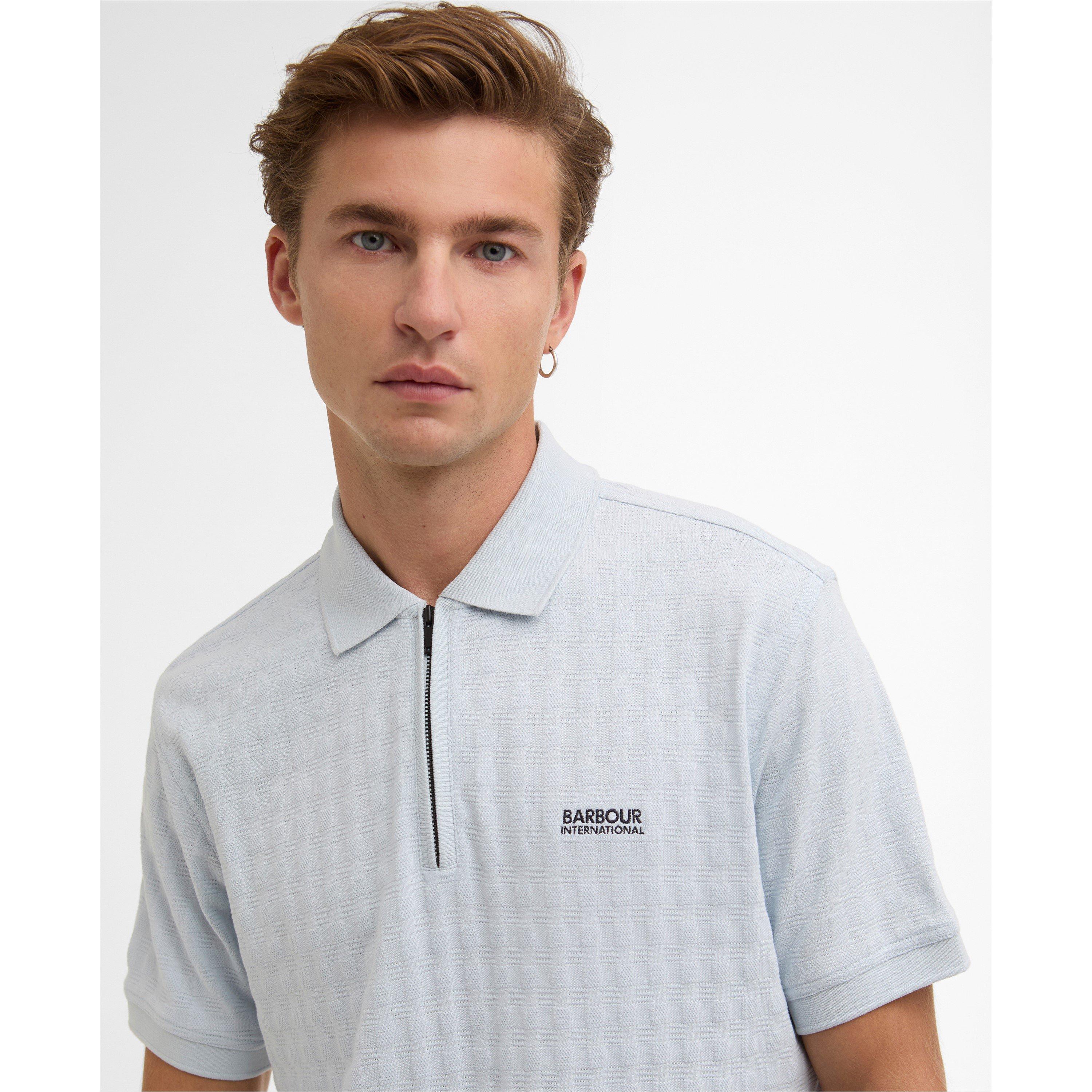 Skywriting - Barbour International - Men's Short Sleeve Polo Shirt - 4