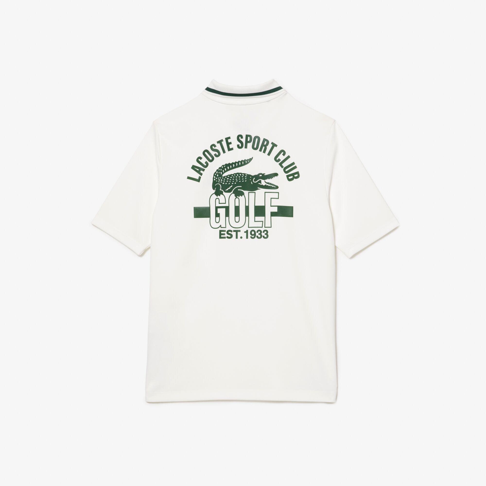 Mel/Grøn - Lacoste - Women's Ripstop Pique Ultra Dry Short-Sleeve Polo Shirt - 2