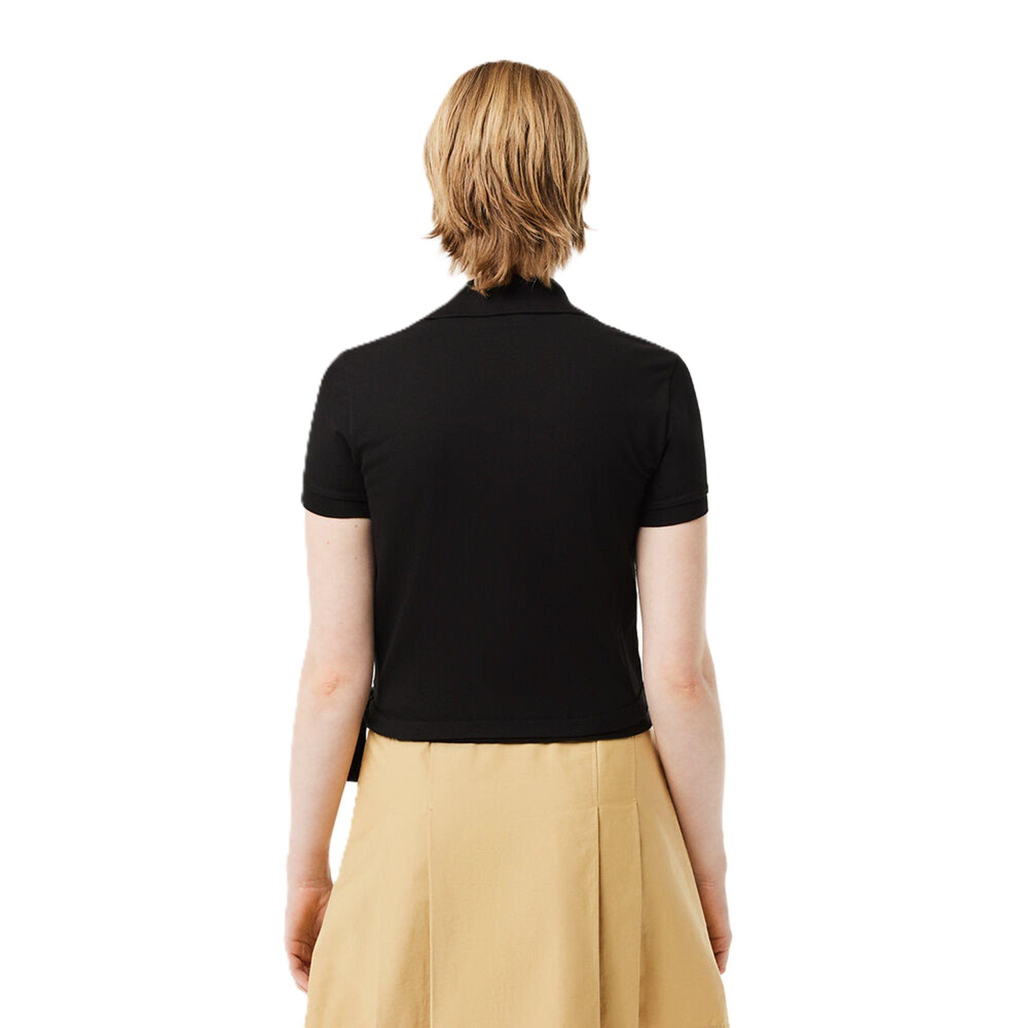 Crna - Lacoste - Women's Short-Sleeve Polo Shirt - 2