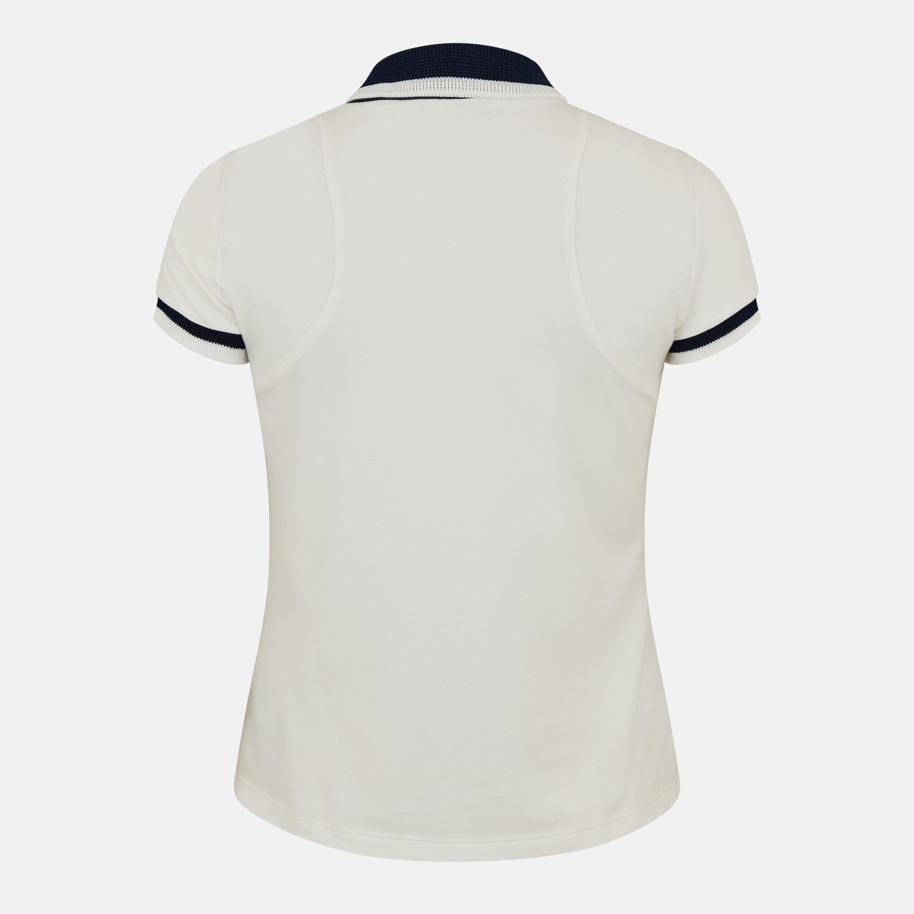 Flour/Navy Blue - Lacoste - Men's Short Sleeve Polo Shirt - 2