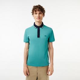 Lacoste Contrast Neck Smart Paris Polo