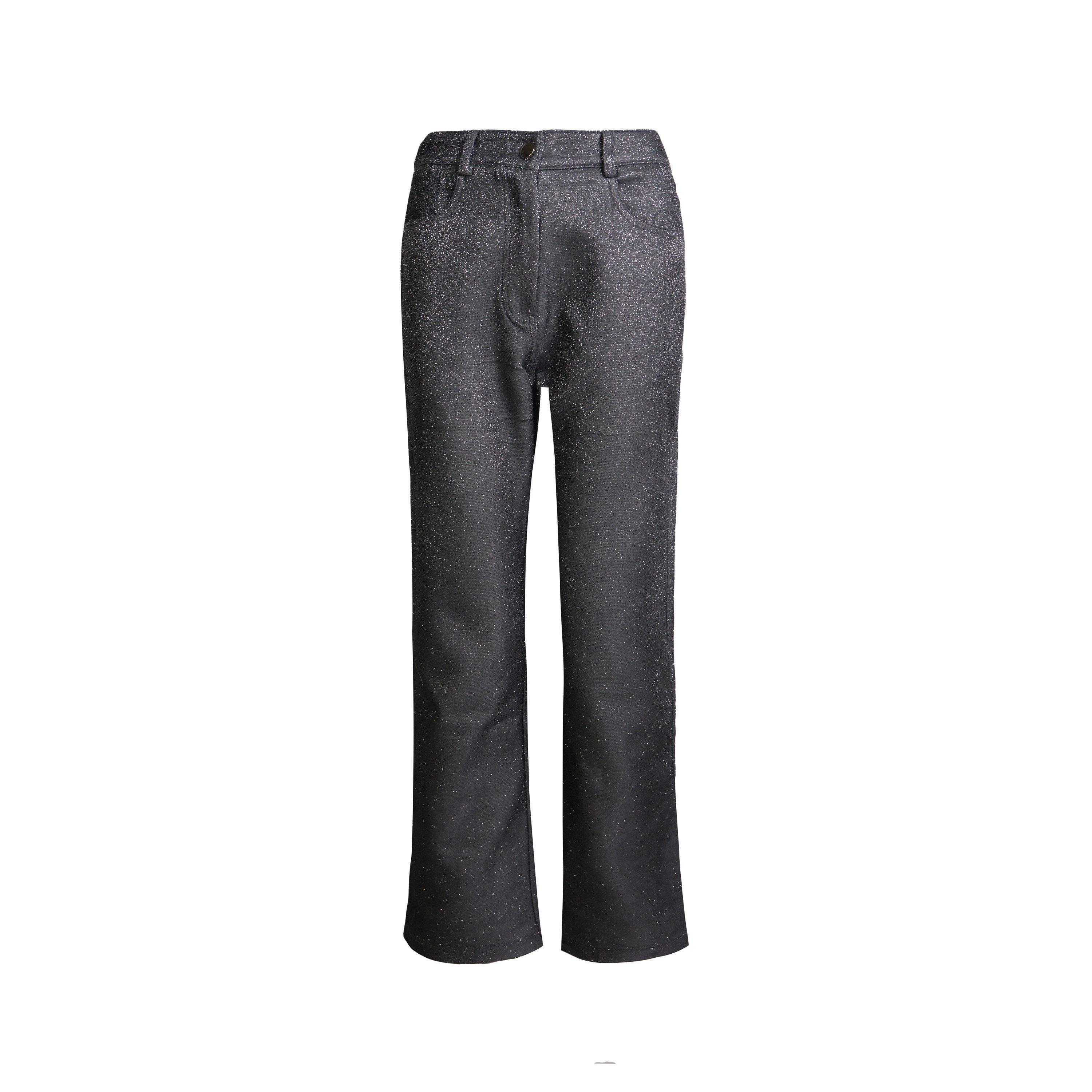 Amylynn Women's Lupe Straight Leg Trousers - Silver - XL (14)