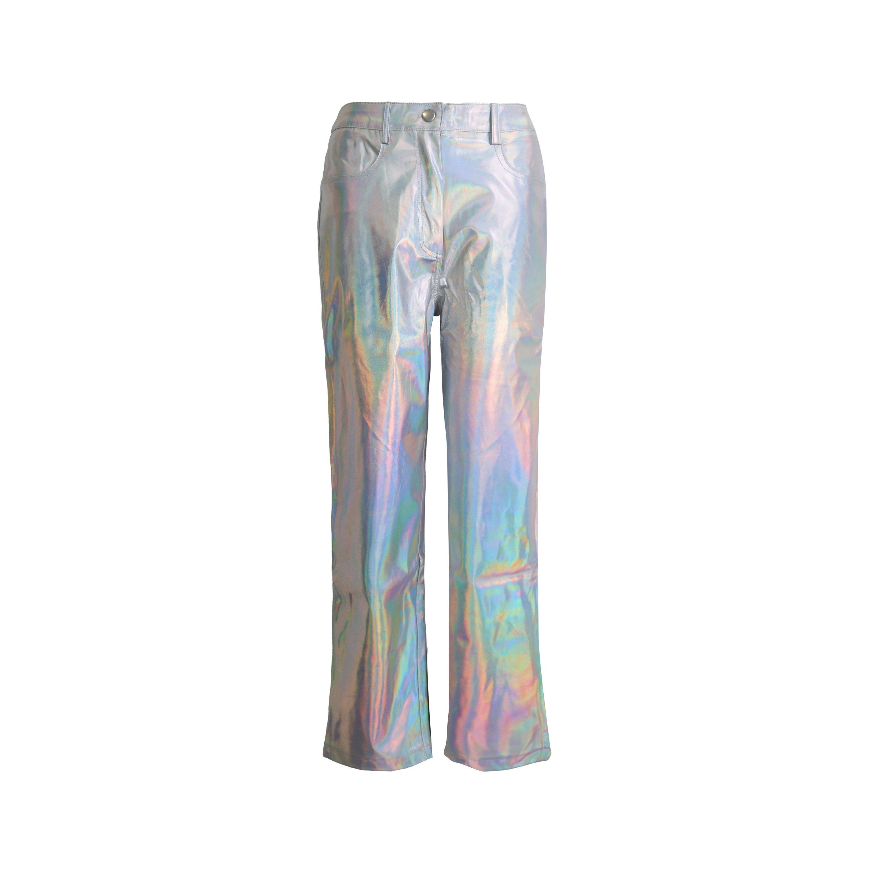 Amylynn Women's Lupe Straight Leg Trousers - Metallics - XS (6)