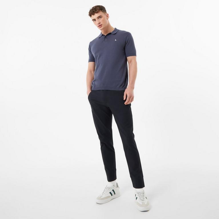 Gris minuit - Jack Wills - JW Knitted Polo Shirt - 4