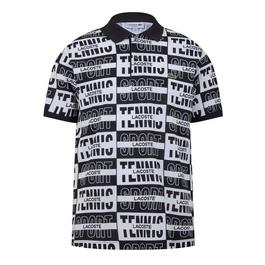 Lacoste Two-tone Badge Short Sleeve Shirt