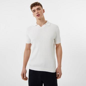 Jack Wills JW Knitted Ribbed Polo Shirt