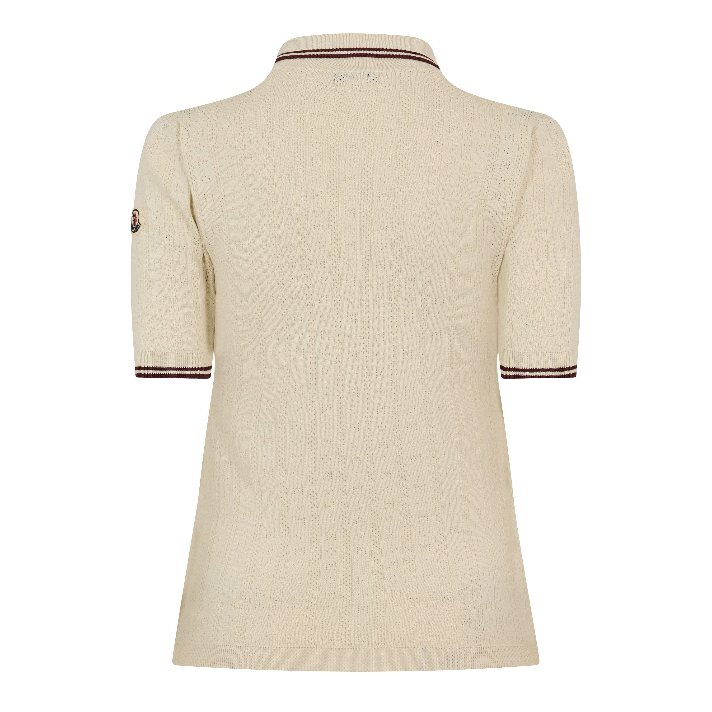 White 043 - Moncler - Moncler Ss Polo Ld62 - 2