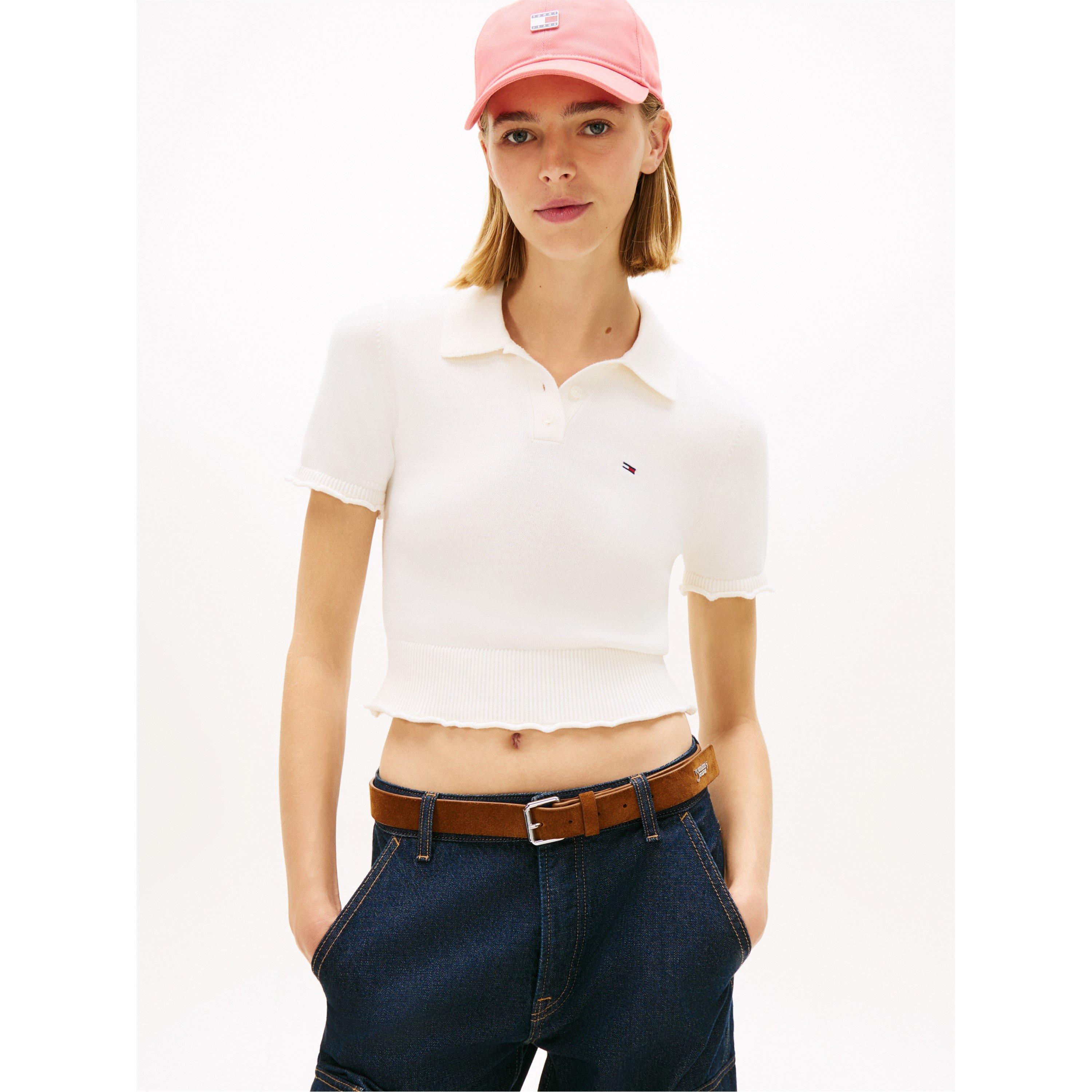Ancient White - Tommy Jeans - TJ Lettuce Polo Ld63 - 2