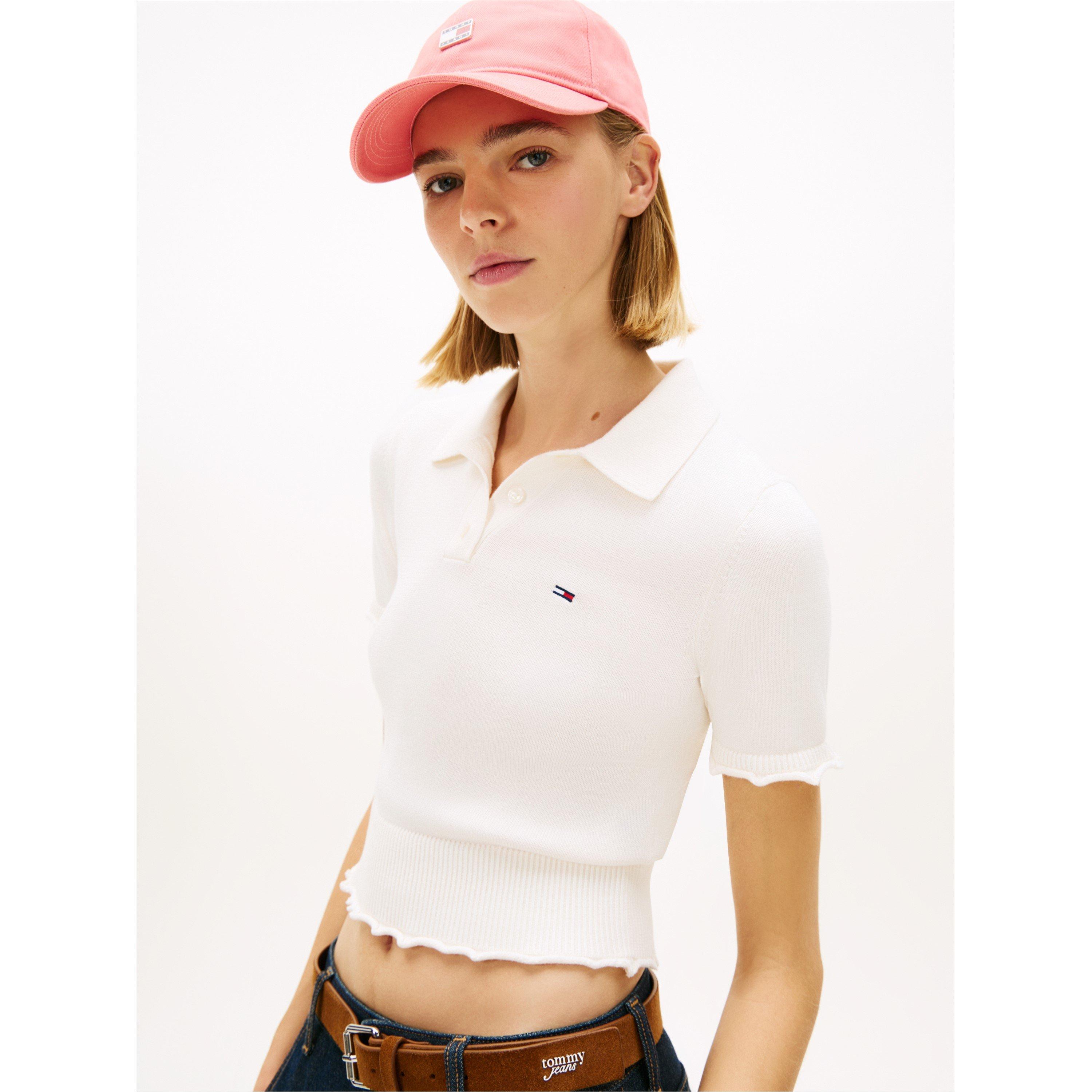 Ancient White - Tommy Jeans - TJ Lettuce Polo Ld63 - 3