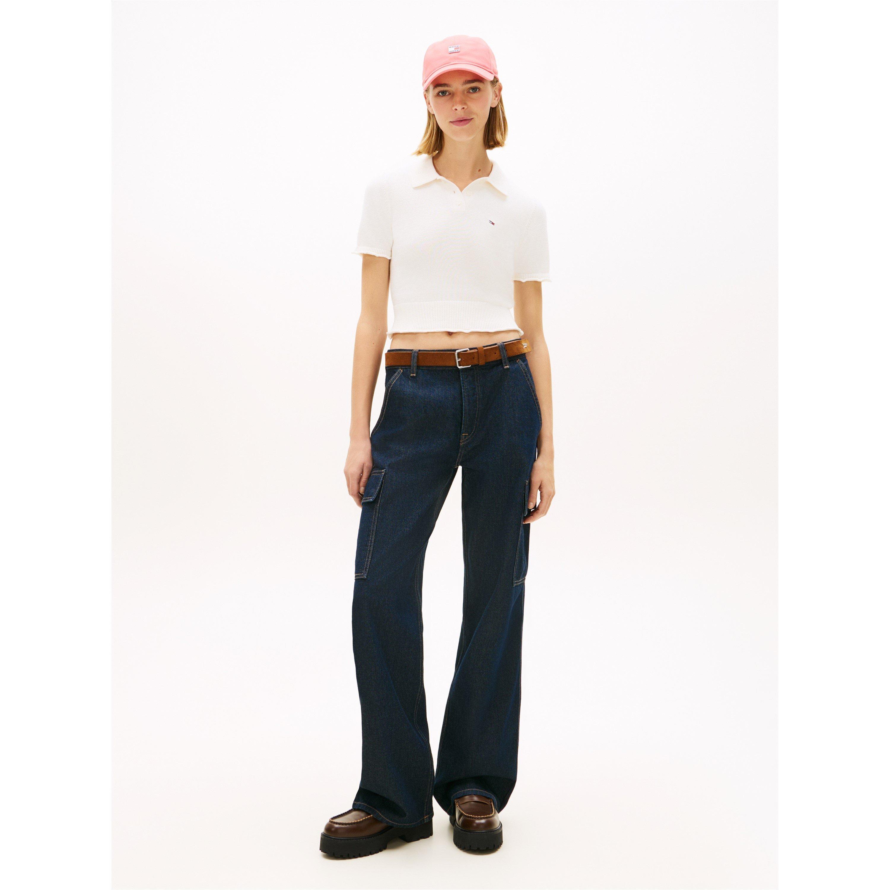 Ancient White - Tommy Jeans - TJ Lettuce Polo Ld63 - 4