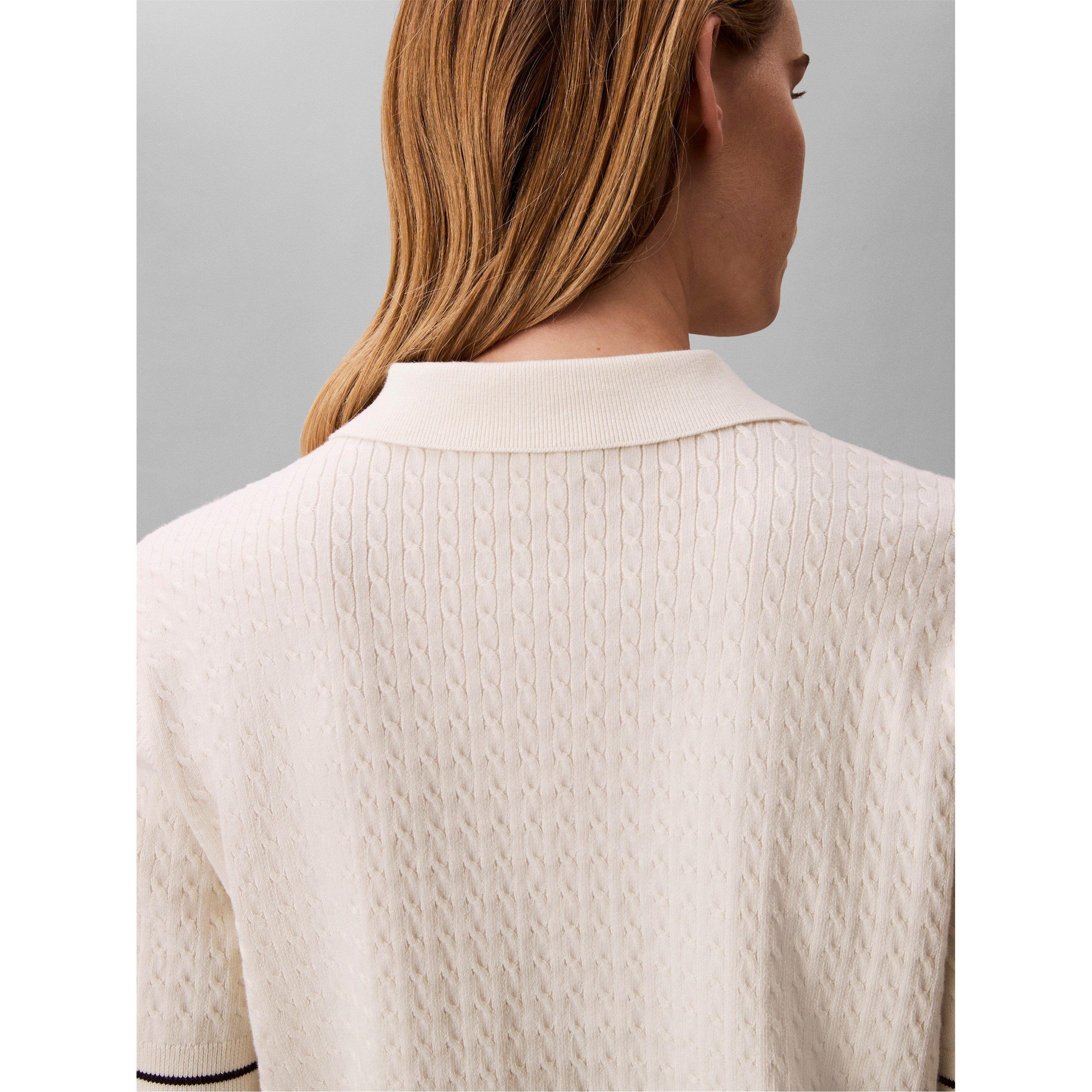 Tofu - Calvin Klein Jeans - CKJ WL Cable Sweater Ld63 - 5