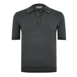 John Smedley Kyson Striped Polo Shirt