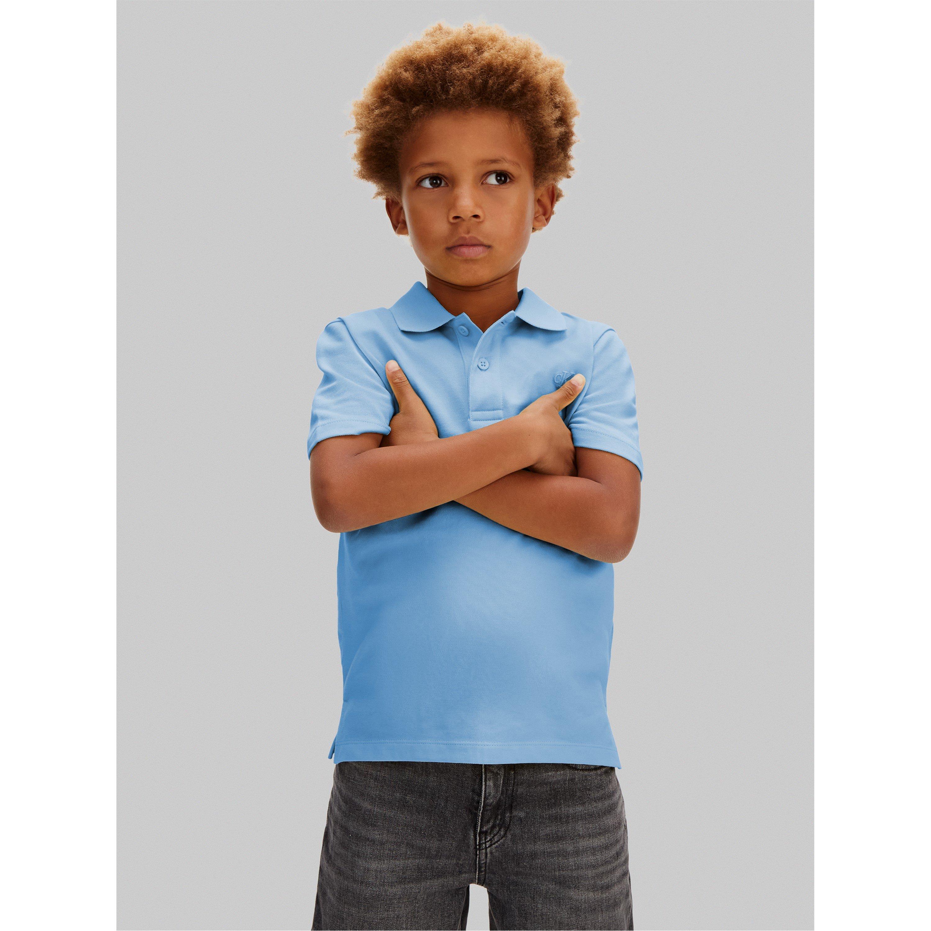 Blu - Calvin Klein - CK L Solid Polo Jn63 - 2